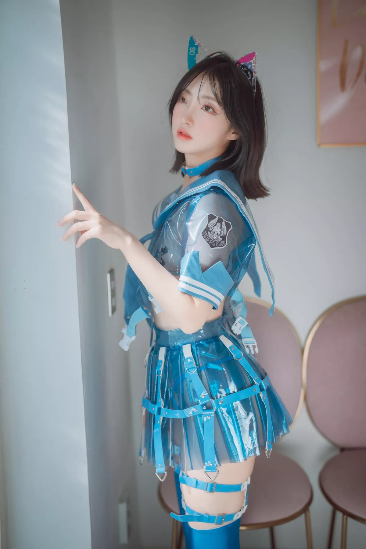 High ( School 高丽丽模摄影 HaNari【DJAWA大佳玩】 全集修正  Dream S.Ver)