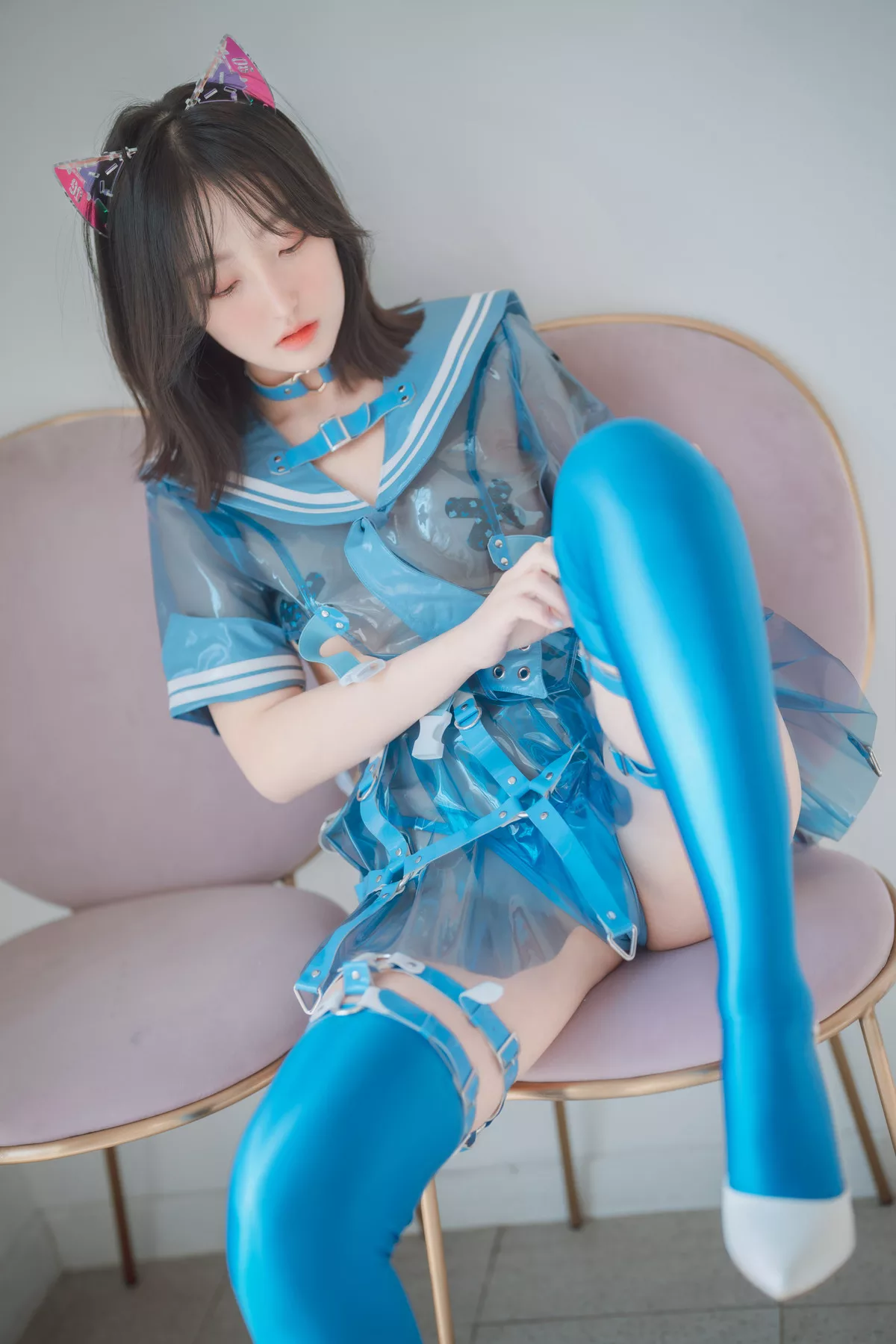 High ( School 高丽丽模摄影 HaNari【DJAWA大佳玩】 全集修正  Dream S.Ver)