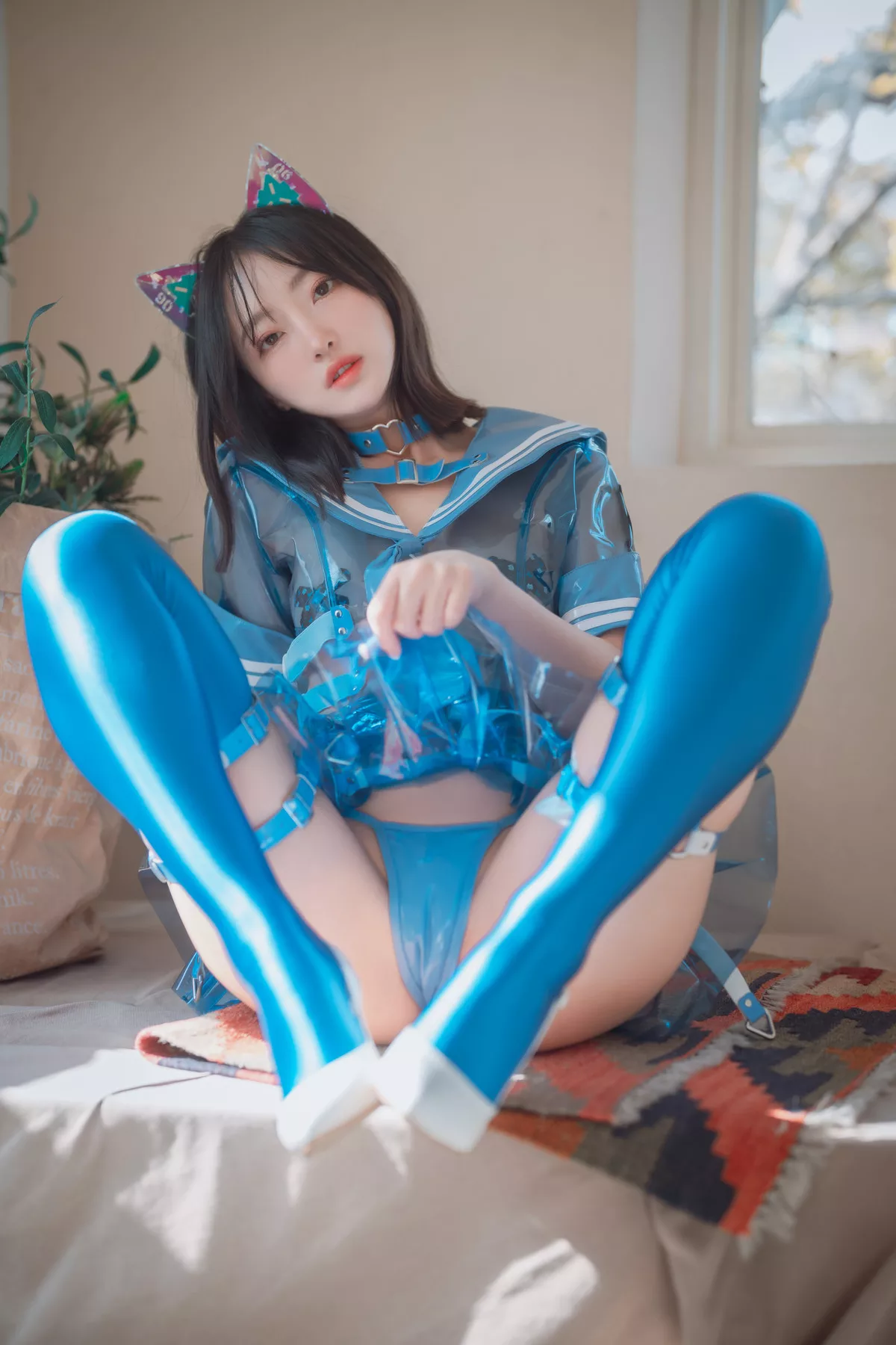 High ( School 高丽丽模摄影 HaNari【DJAWA大佳玩】 全集修正  Dream S.Ver)