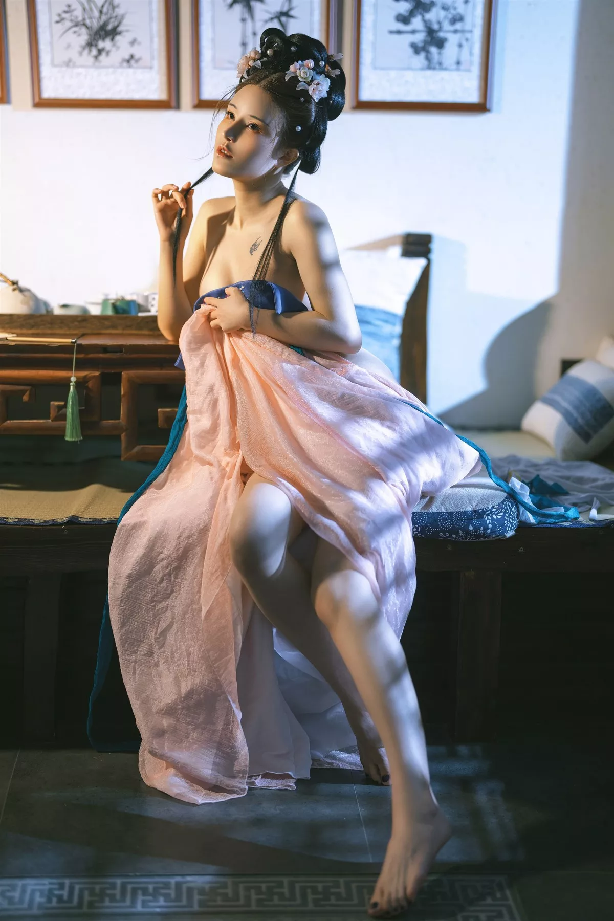 叫兽 仙女Cosplay 鹿八岁 汉服 撩人私房 X铁手