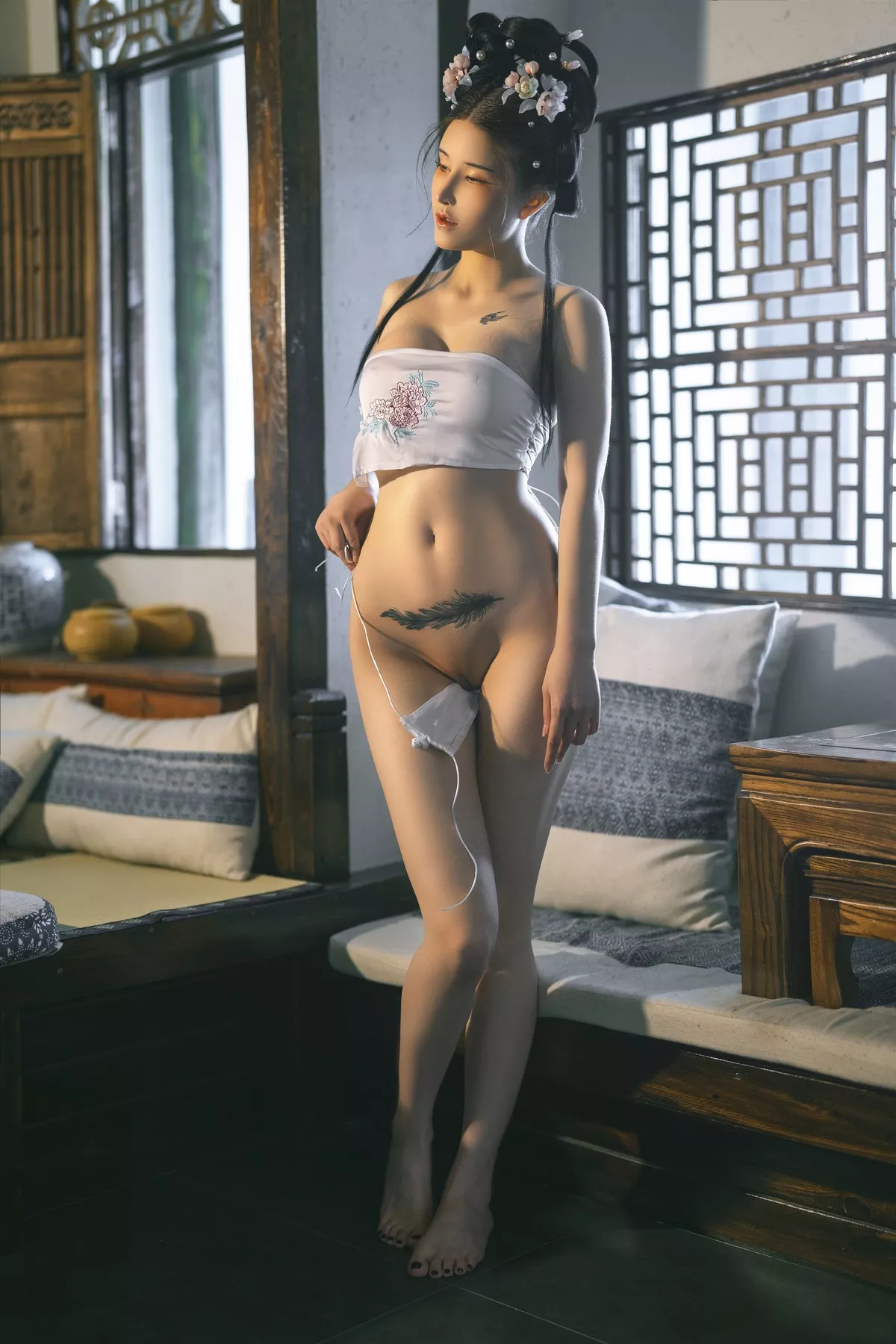 叫兽 仙女Cosplay 鹿八岁 汉服 撩人私房 X铁手