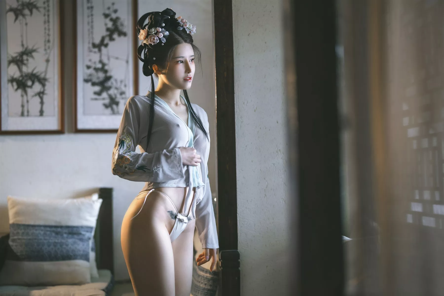 叫兽 仙女Cosplay 鹿八岁 汉服 撩人私房 X铁手