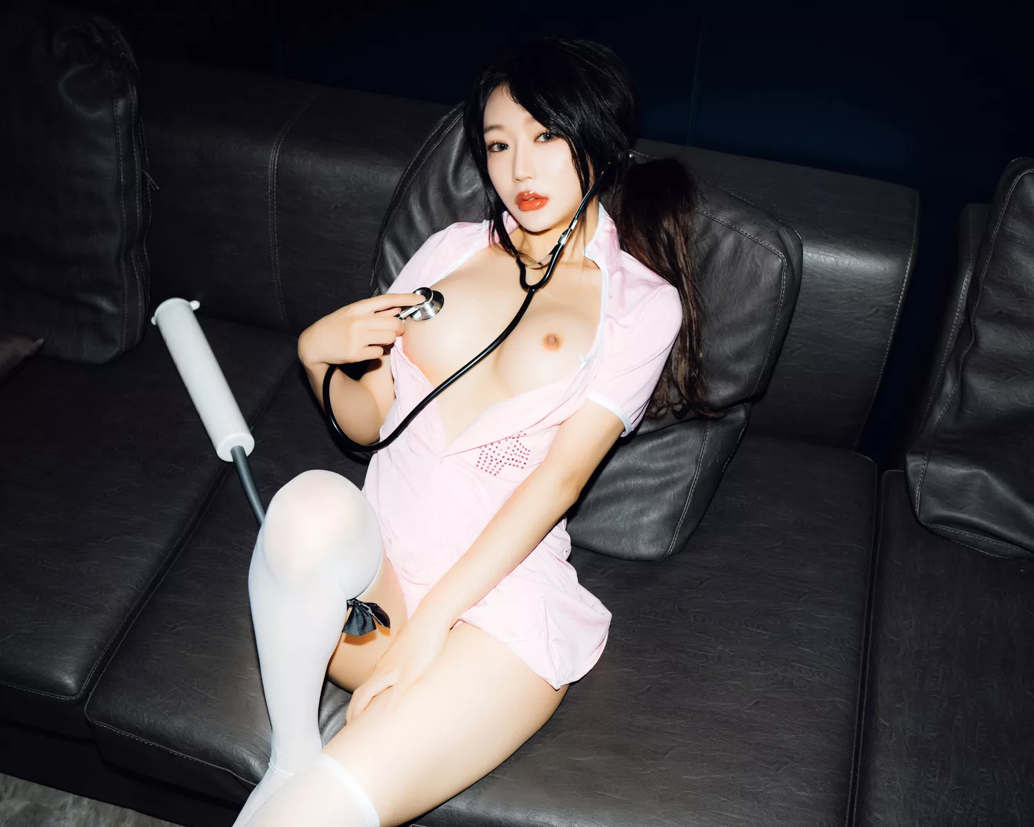 Snap 月夜快照】 Set.1(37P) Jucy【Moon Night Hospital Play 高丽丽模艺术图