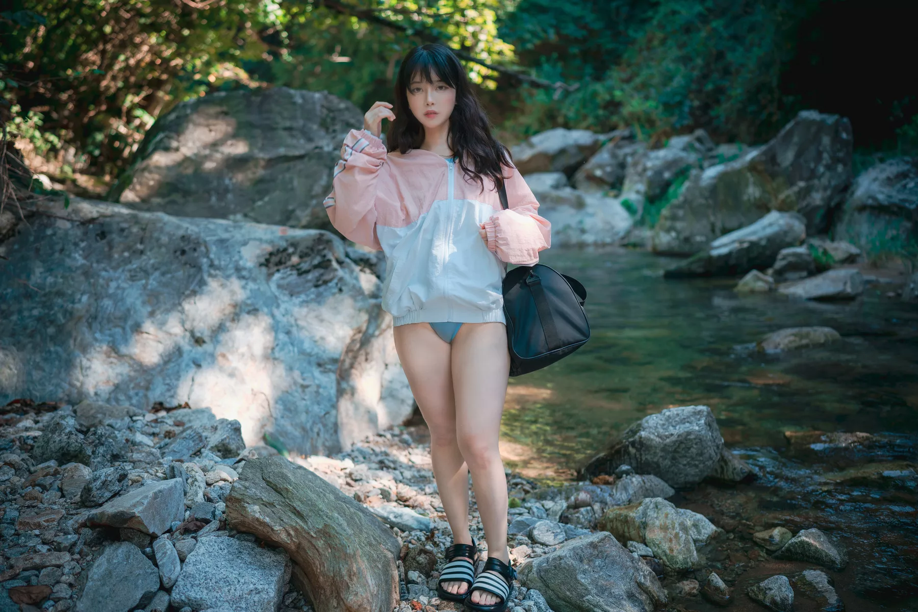 【DJAWA大佳玩】 ZziZzi 全集修正 Summer No.2 高丽魅模艺术图   Getaway