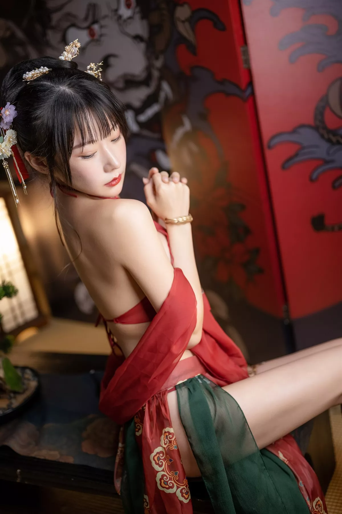 春节贺图 露露 性感密拍 尤物Cosplay 香草喵
