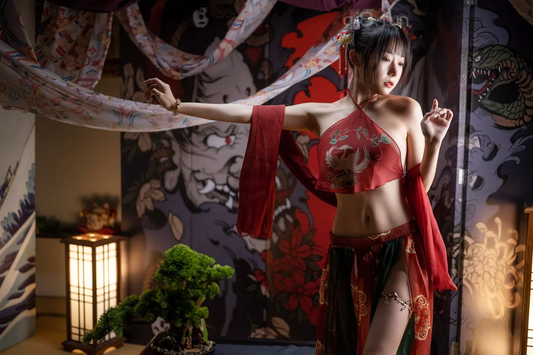 春节贺图 露露 性感密拍 尤物Cosplay 香草喵