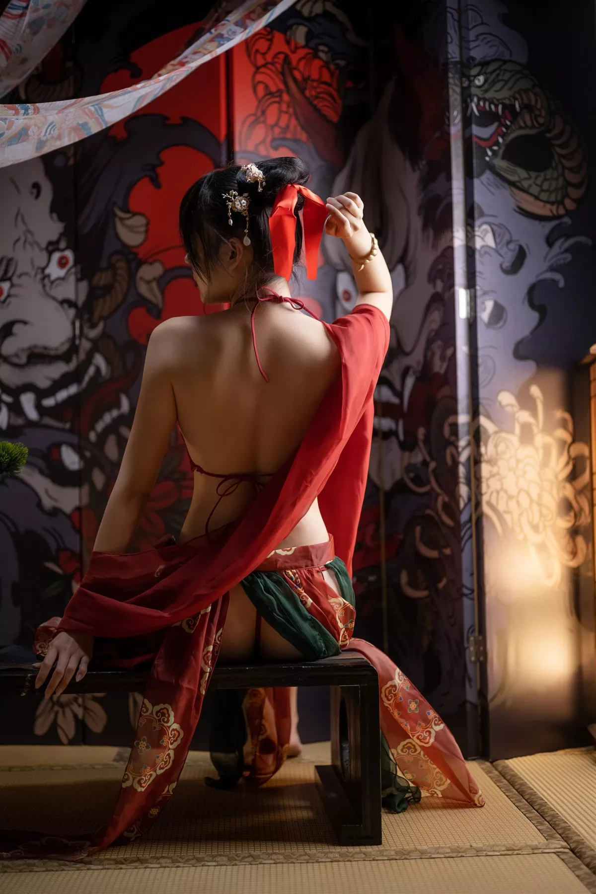 春节贺图 露露 性感密拍 尤物Cosplay 香草喵