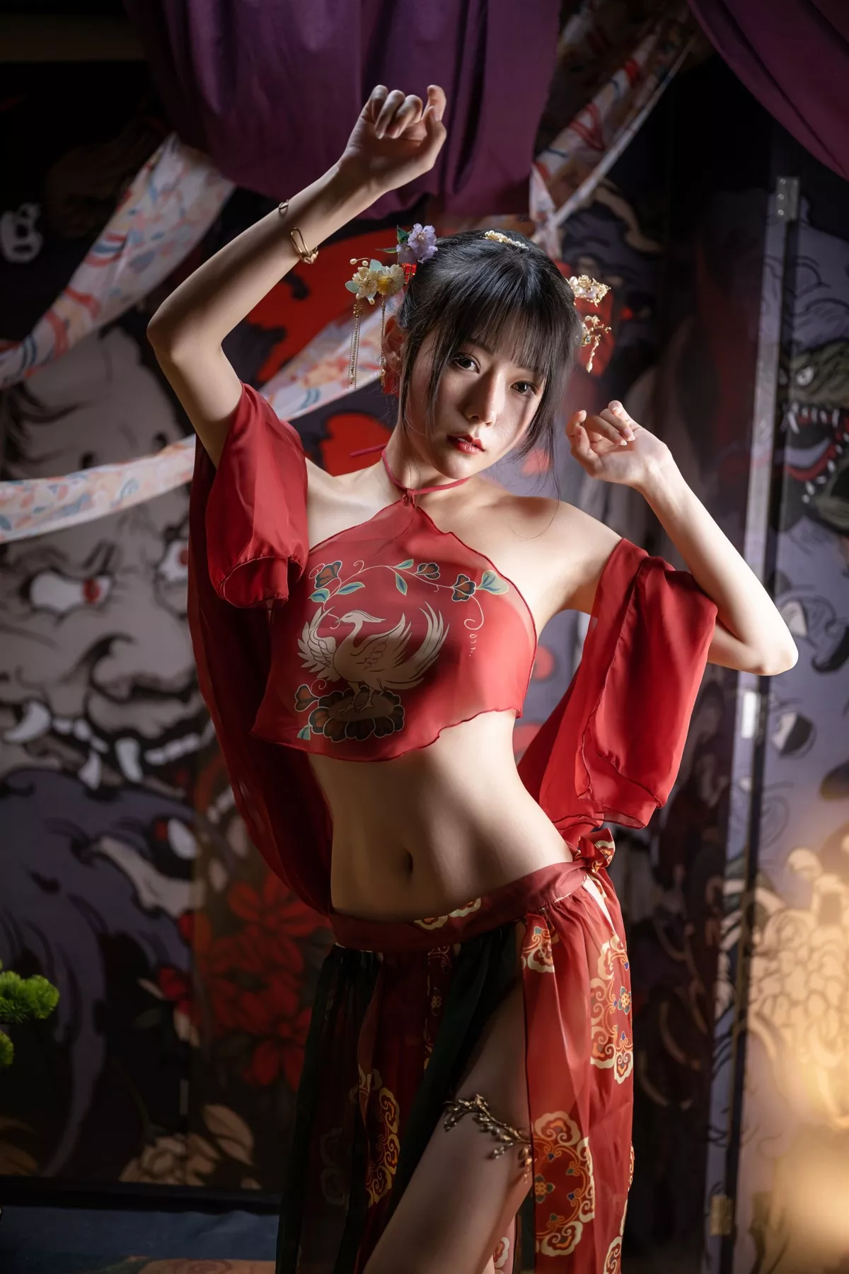 春节贺图 露露 性感密拍 尤物Cosplay 香草喵