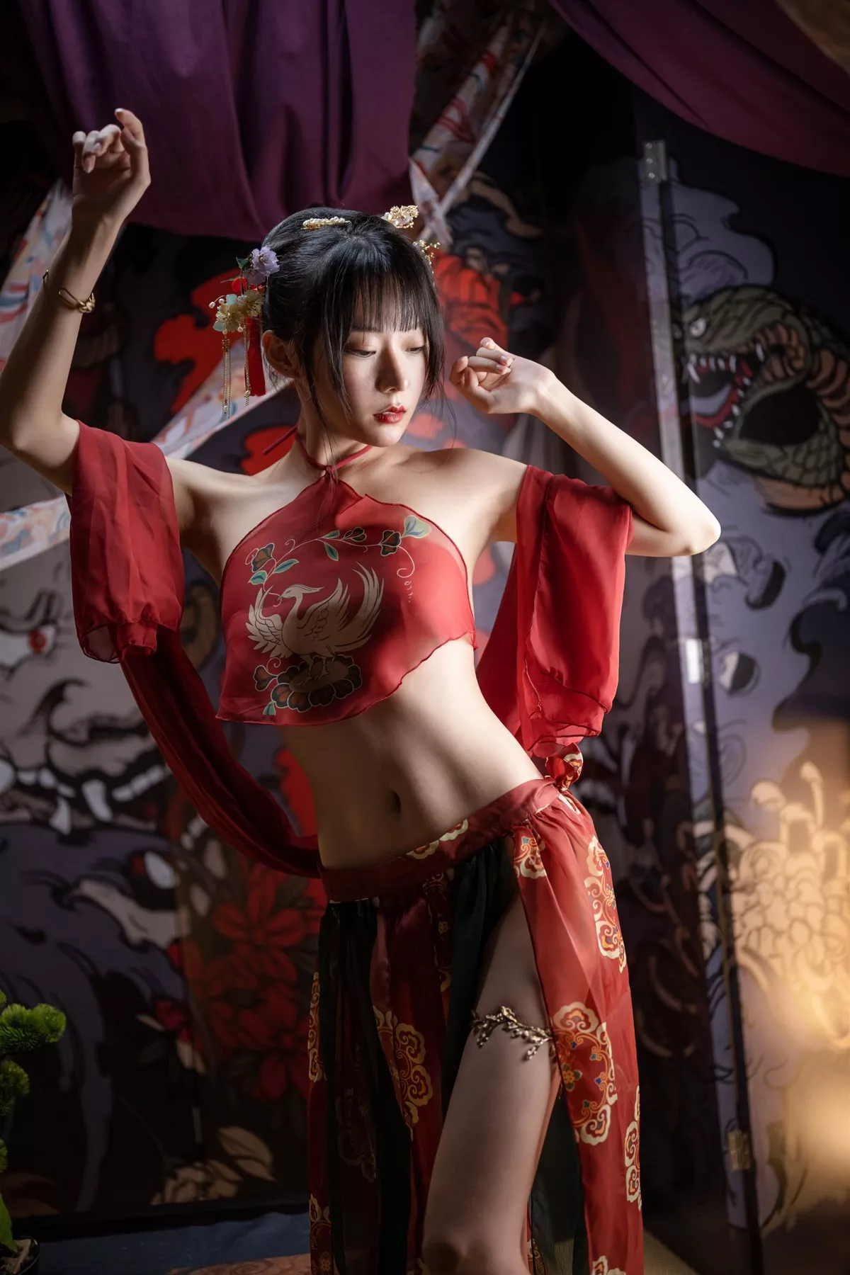 春节贺图 露露 性感密拍 尤物Cosplay 香草喵
