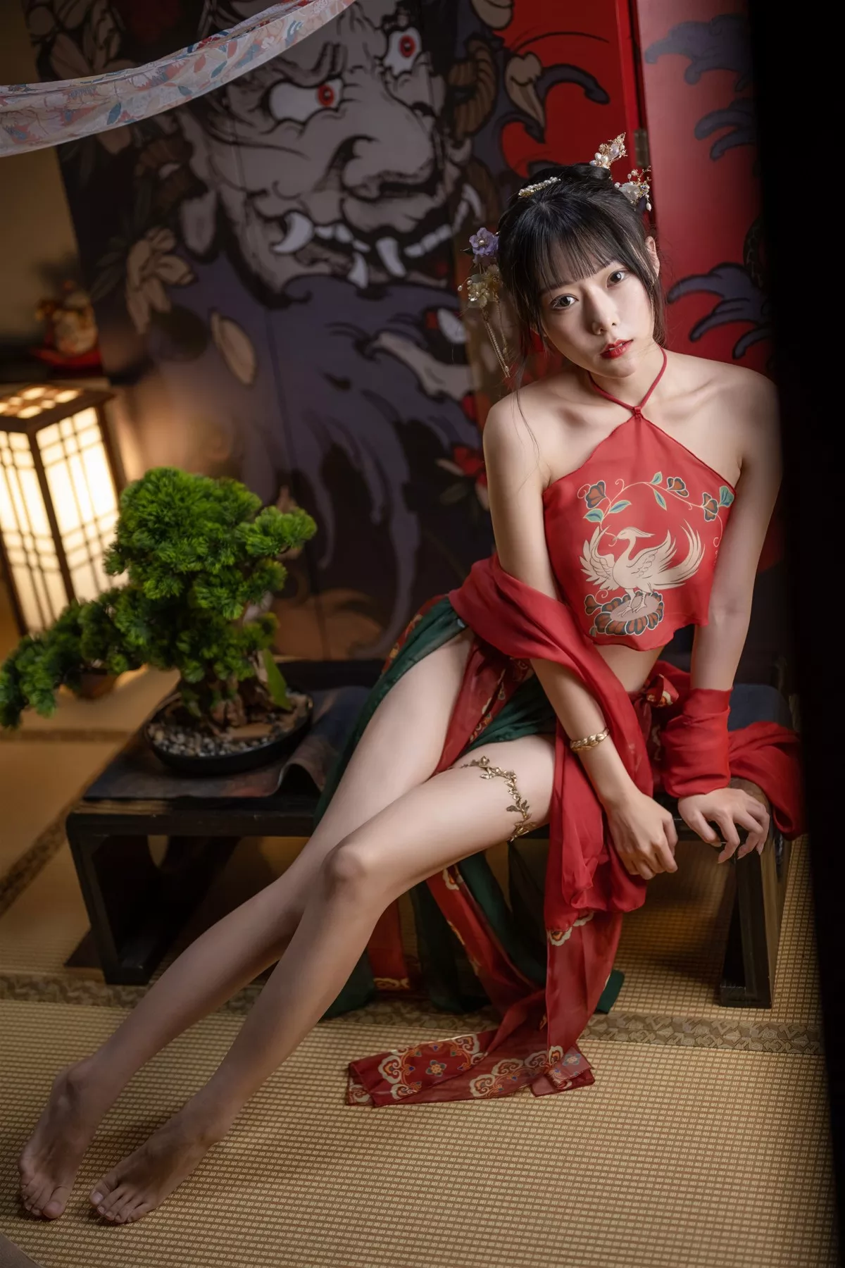 春节贺图 露露 性感密拍 尤物Cosplay 香草喵