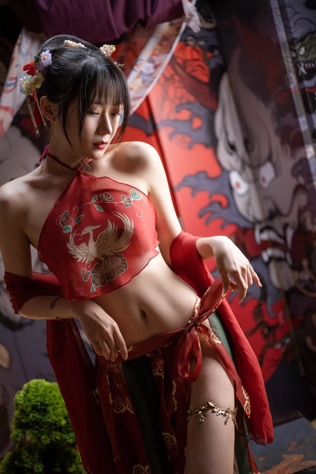 春节贺图 露露 性感密拍 尤物Cosplay 香草喵