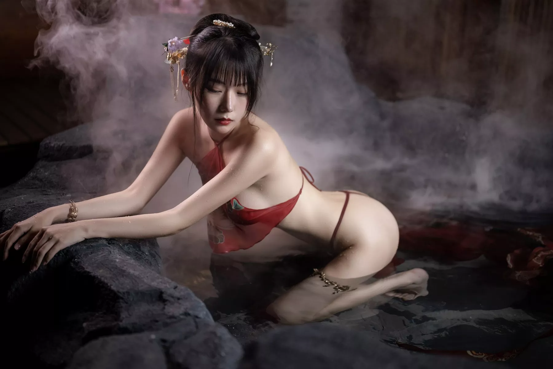 春节贺图 露露 性感密拍 尤物Cosplay 香草喵