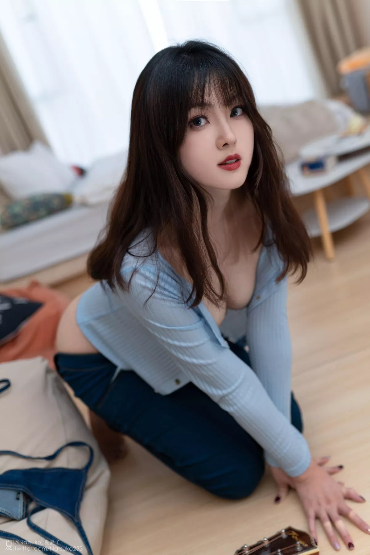 夏夏 仙女Cosplay 吉他媚媚 Natsuko 子 风度私房