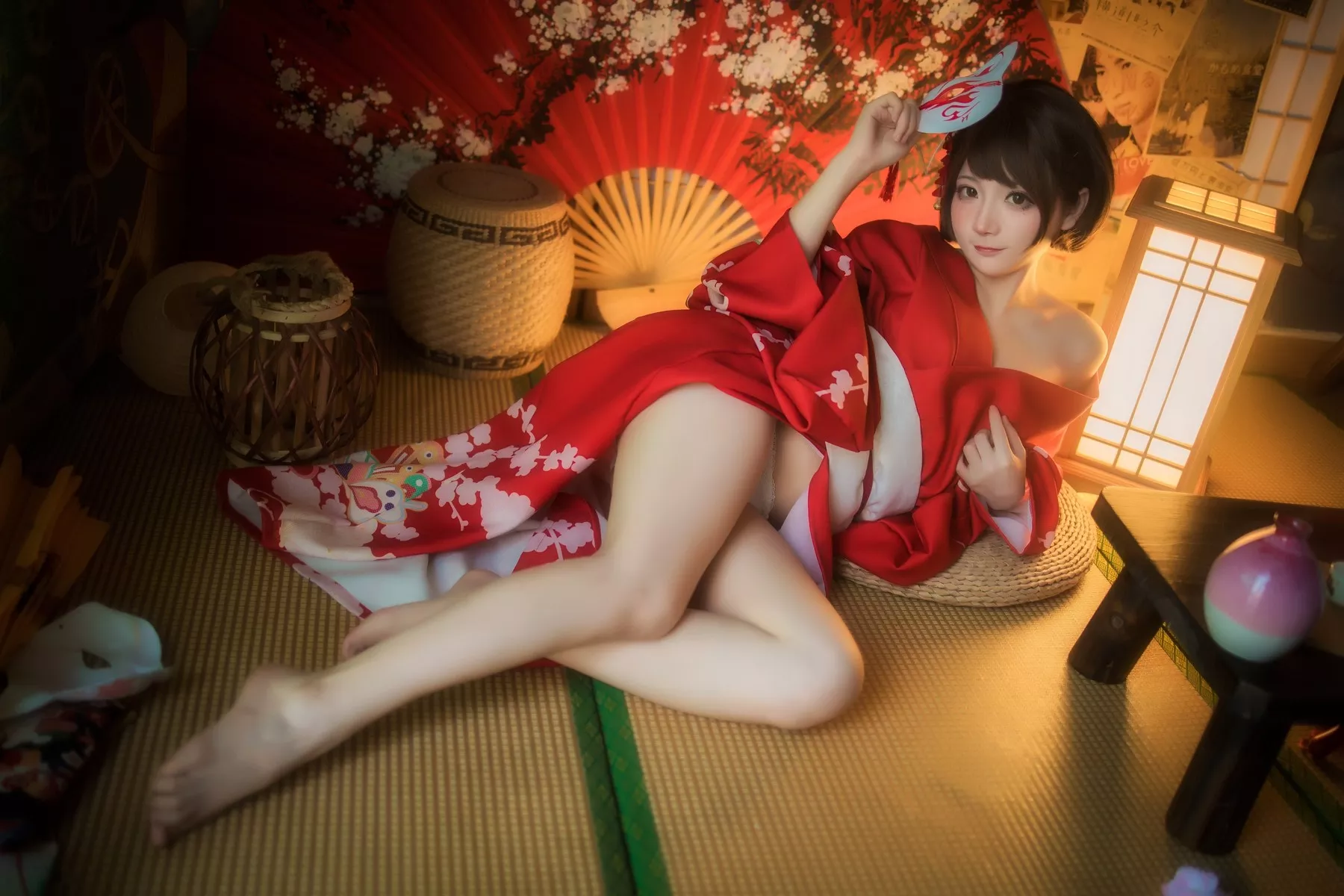 美人Cosplay 撩人密拍 是三不是世 和服