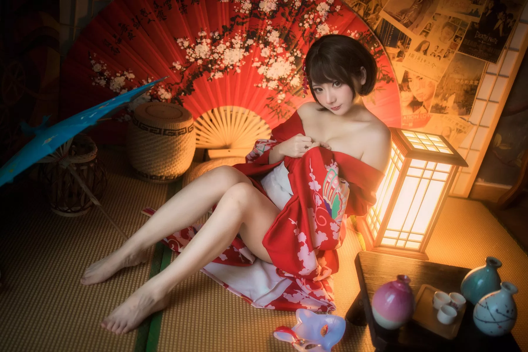 美人Cosplay 撩人密拍 是三不是世 和服