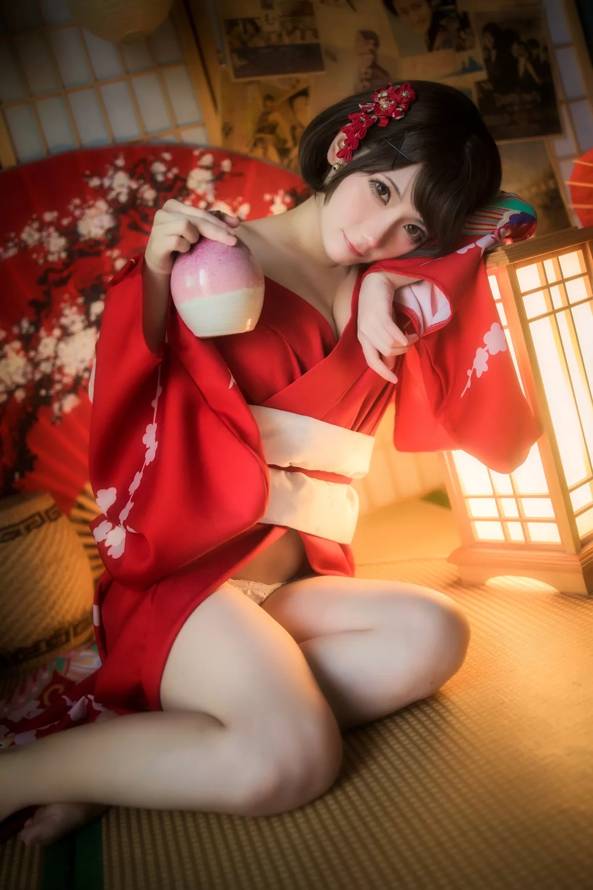 美人Cosplay 撩人密拍 是三不是世 和服