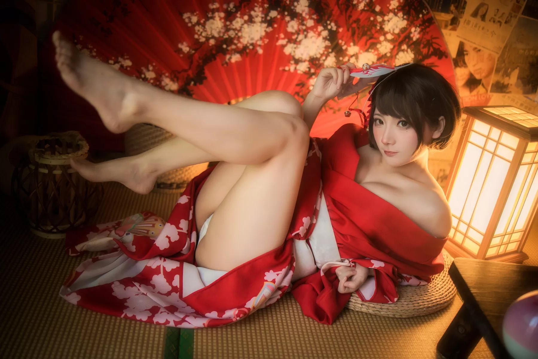 美人Cosplay 撩人密拍 是三不是世 和服