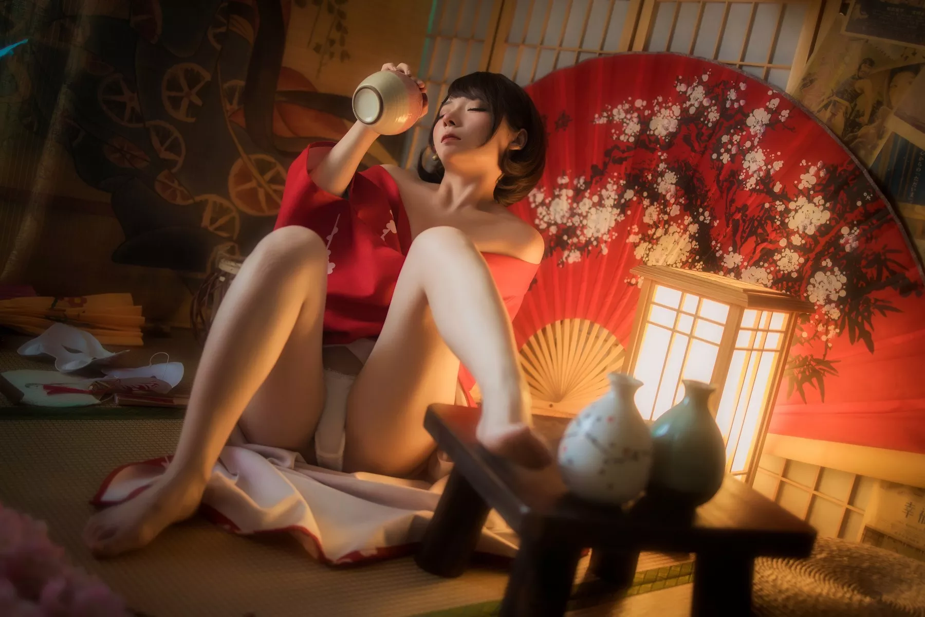 美人Cosplay 撩人密拍 是三不是世 和服