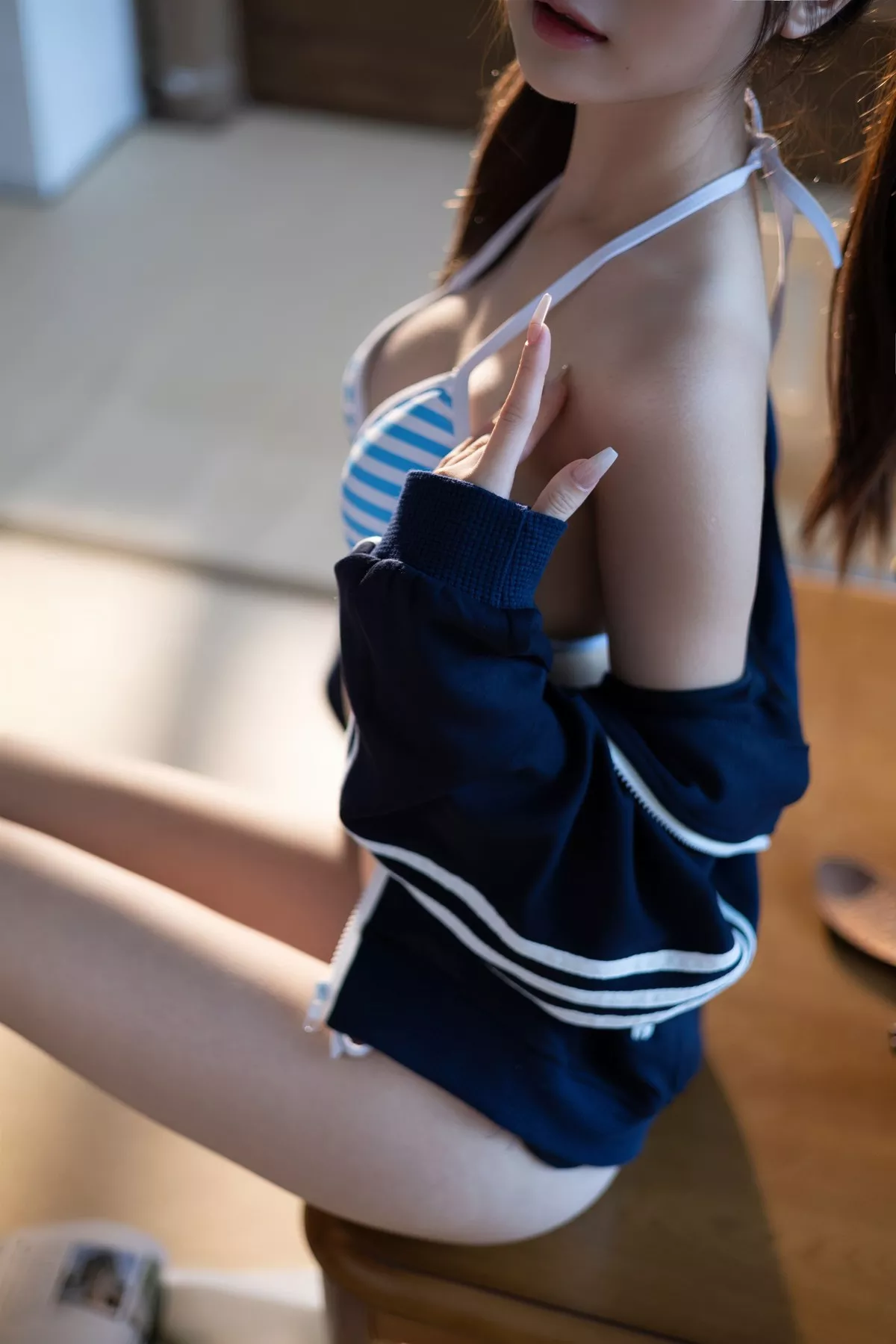 河豚抚子 佳人Cosplay 夏日比基尼 魅魔私摄