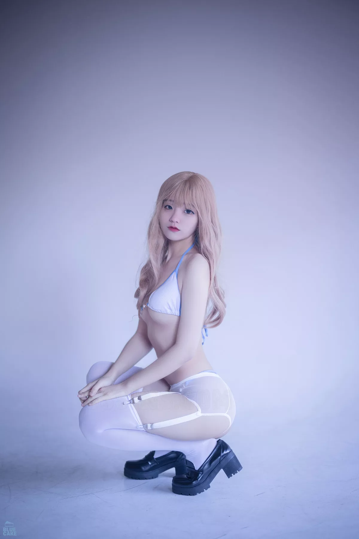 蓝色蛋糕】 Jenny 高丽尤物影像 BLUISH Jeong 全集修正 【BLUECAKE