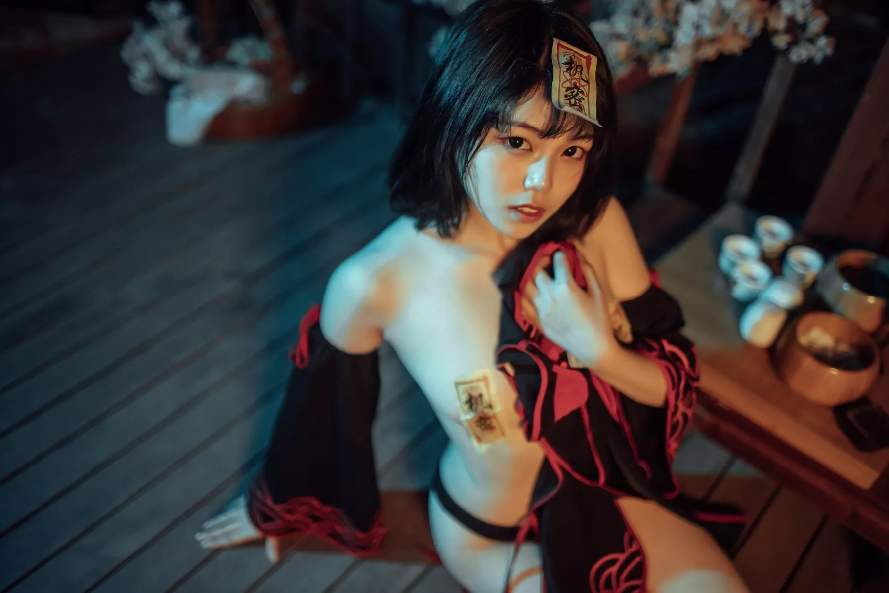 Zombie Little 迷惑私拍 七月喵子 仙女Cosplay 小僵尸