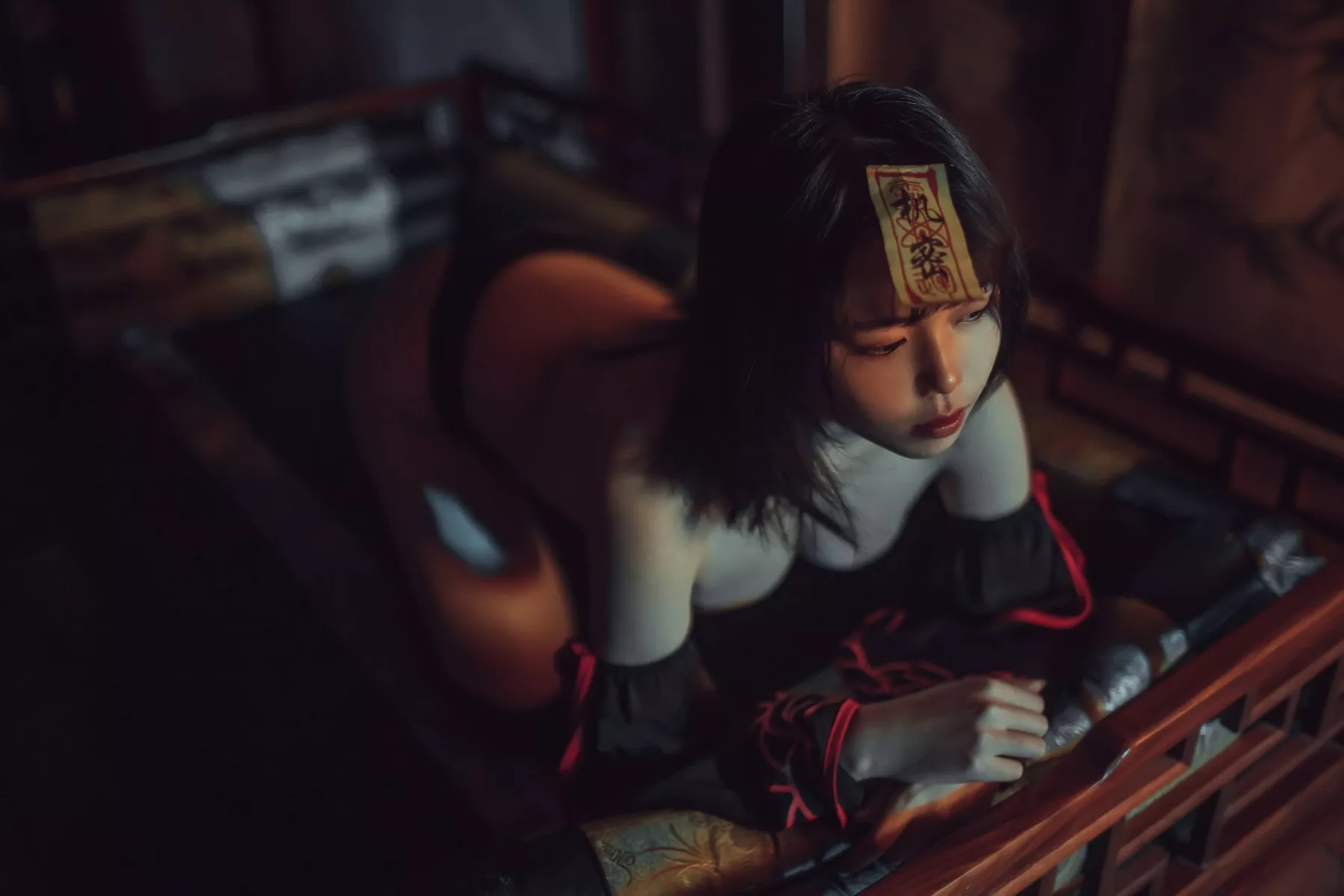 Zombie Little 迷惑私拍 七月喵子 仙女Cosplay 小僵尸