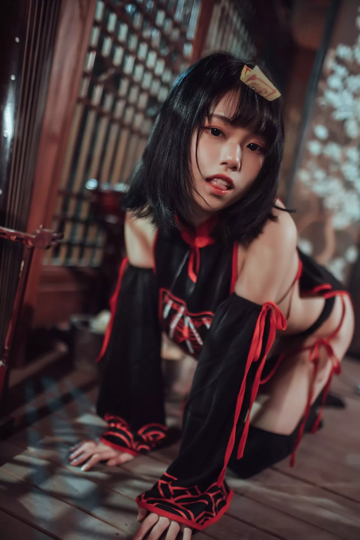 Zombie Little 迷惑私拍 七月喵子 仙女Cosplay 小僵尸