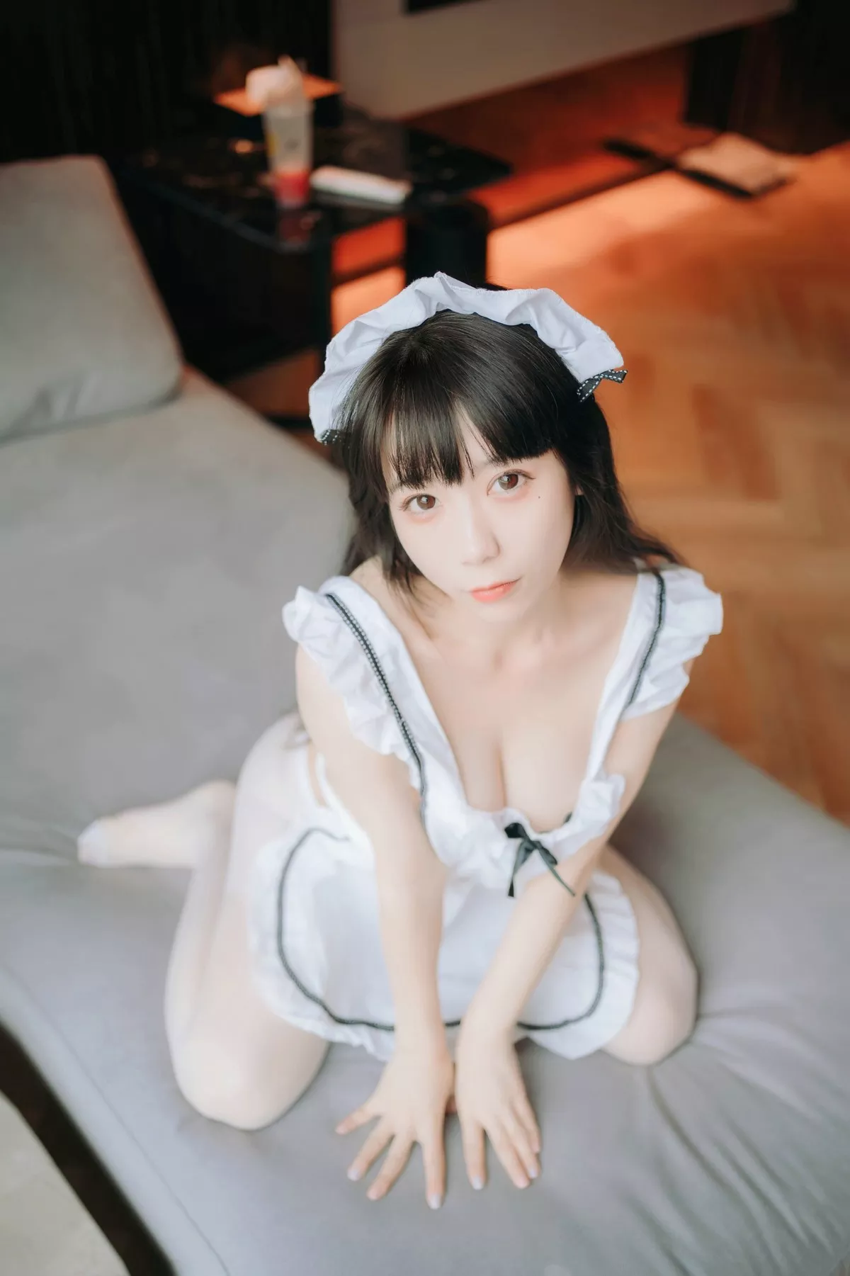 风情私摄 美女Cosplay Usejan 蓝蓝 小厨娘