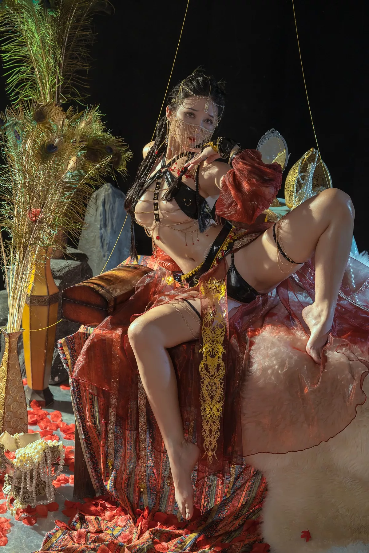 美女Cosplay 云溪溪 撩人私房 深渊舞娘