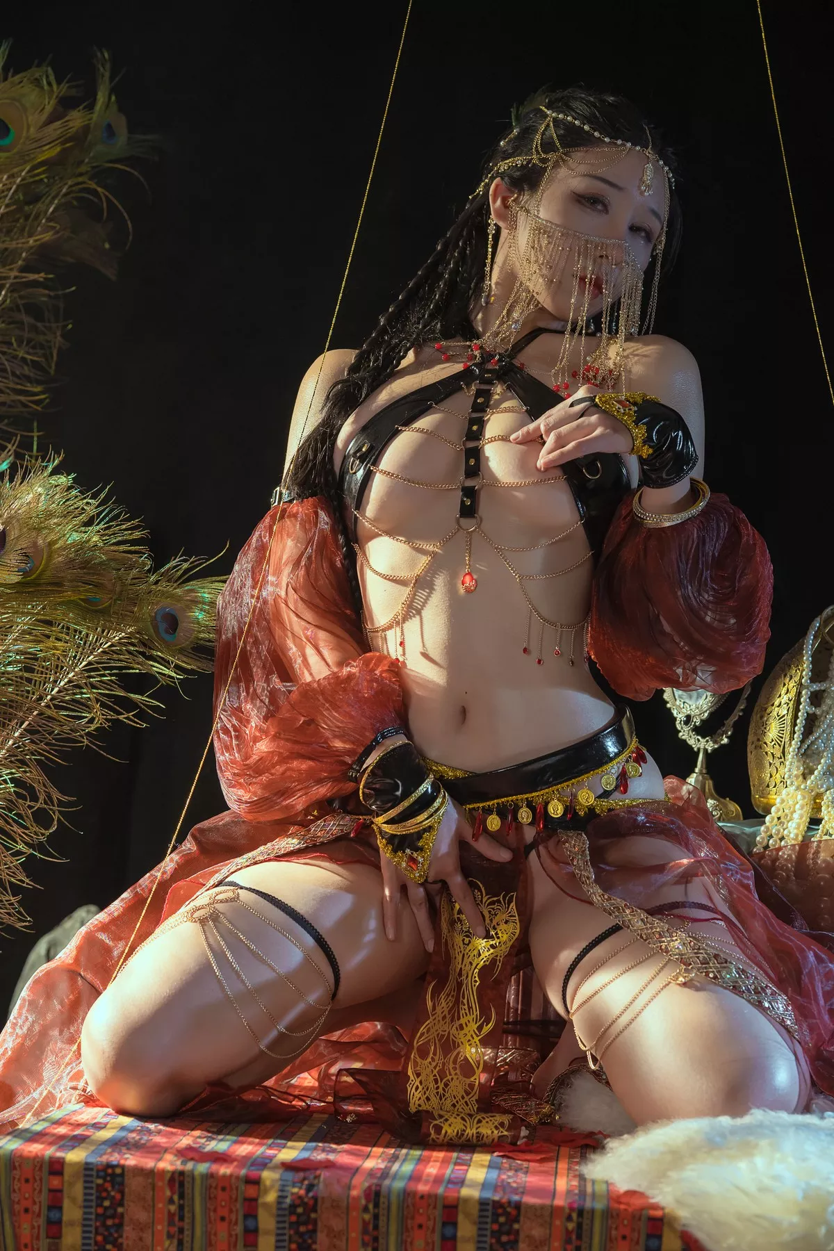 美女Cosplay 云溪溪 撩人私房 深渊舞娘