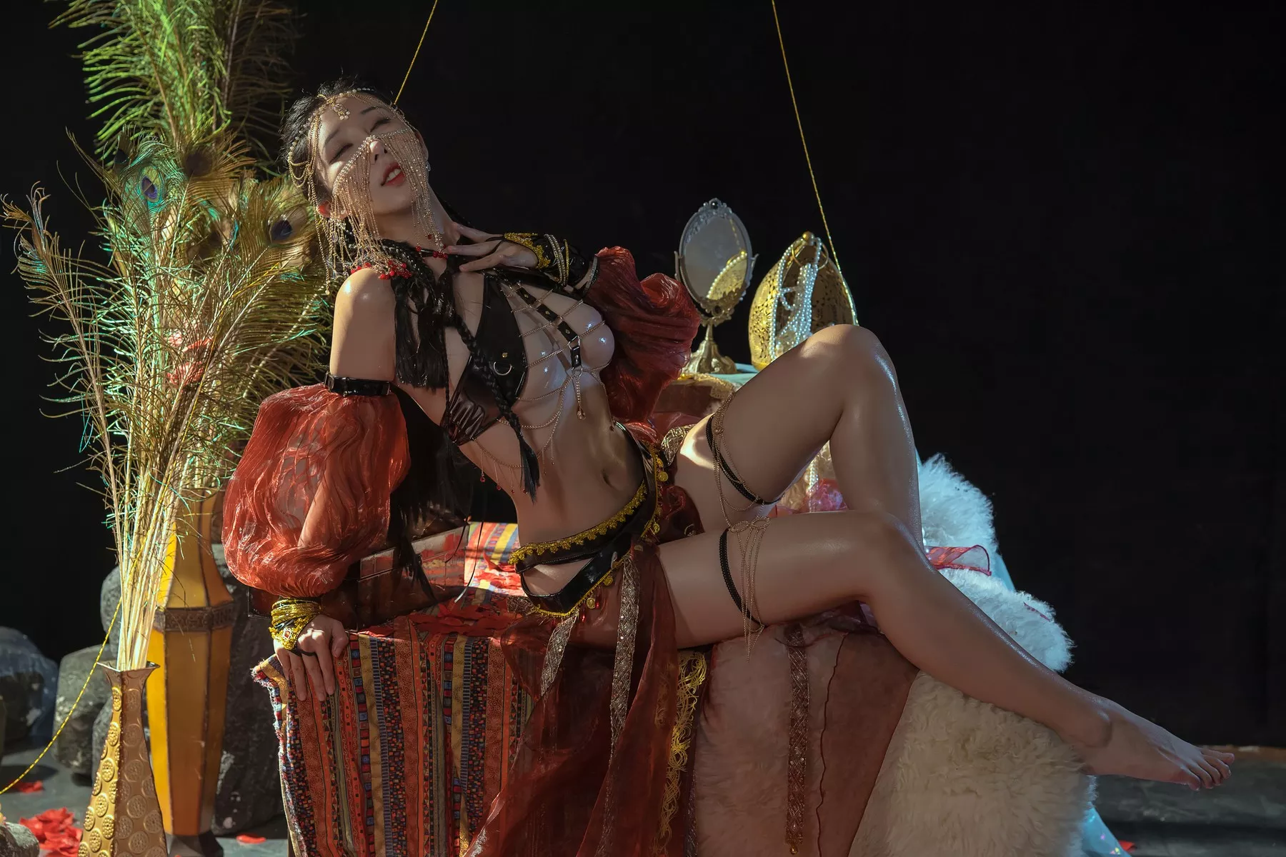 美女Cosplay 云溪溪 撩人私房 深渊舞娘