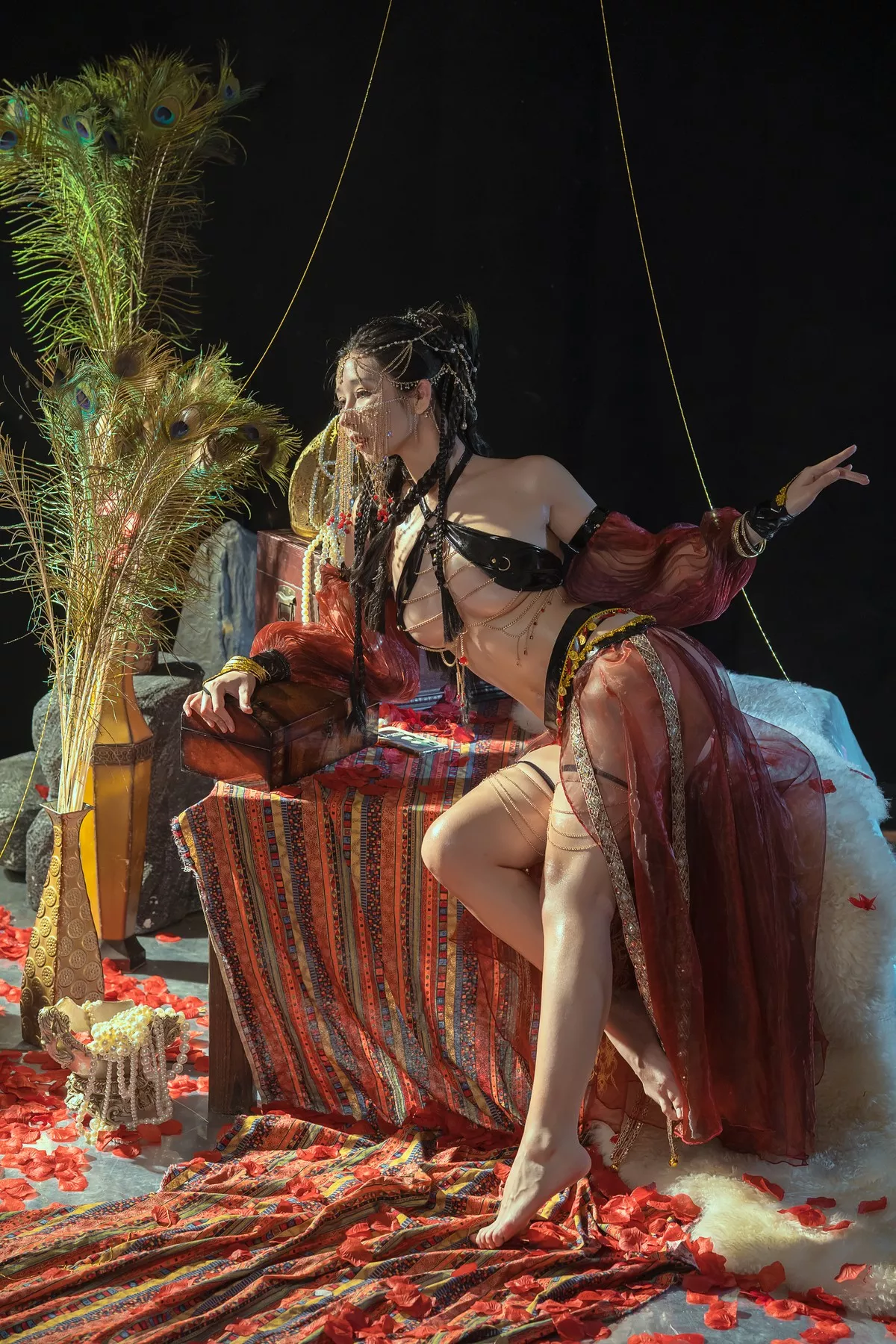 美女Cosplay 云溪溪 撩人私房 深渊舞娘