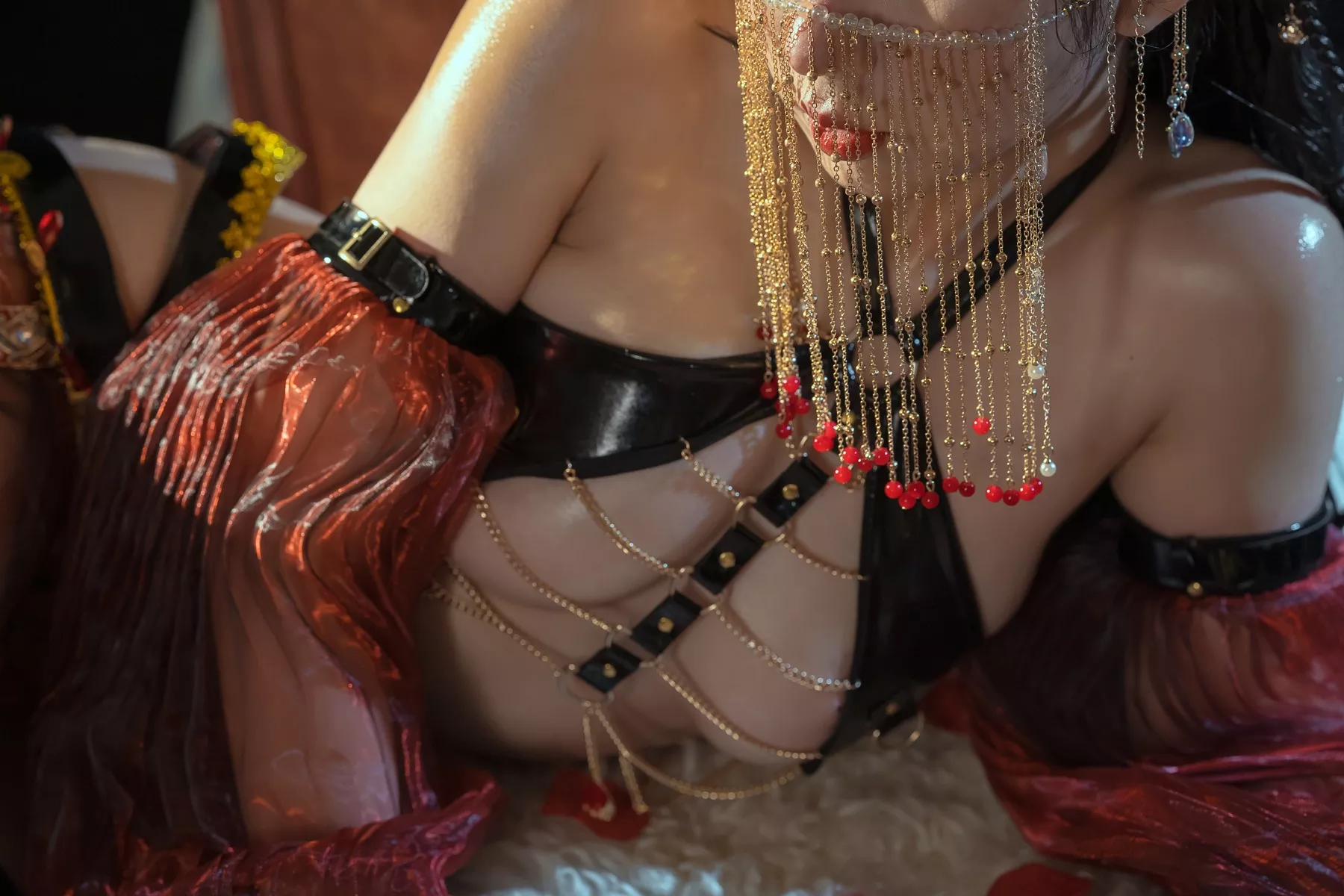 美女Cosplay 云溪溪 撩人私房 深渊舞娘