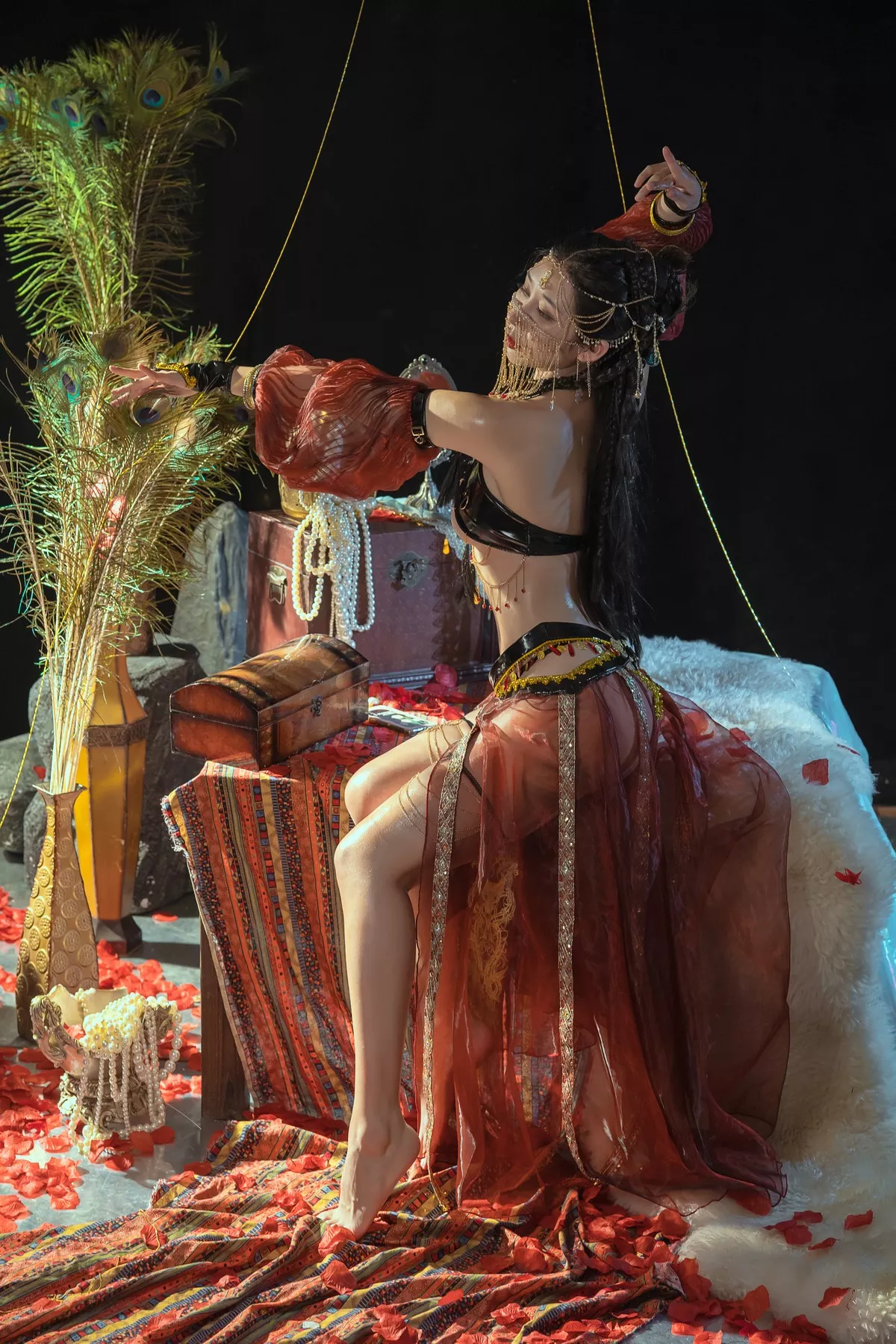 美女Cosplay 云溪溪 撩人私房 深渊舞娘