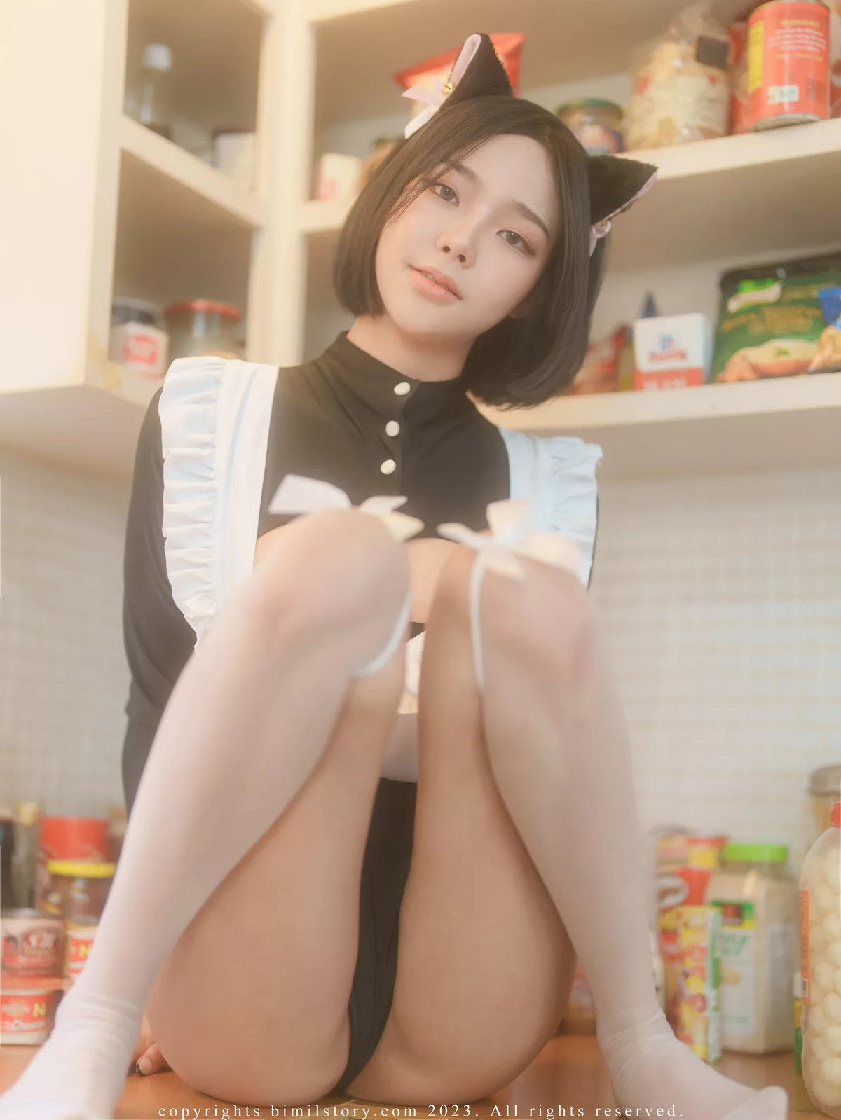 Black 全集修正  Cat 高丽美人摄影 波咪剧情】 Mina Mina【Bimilstory