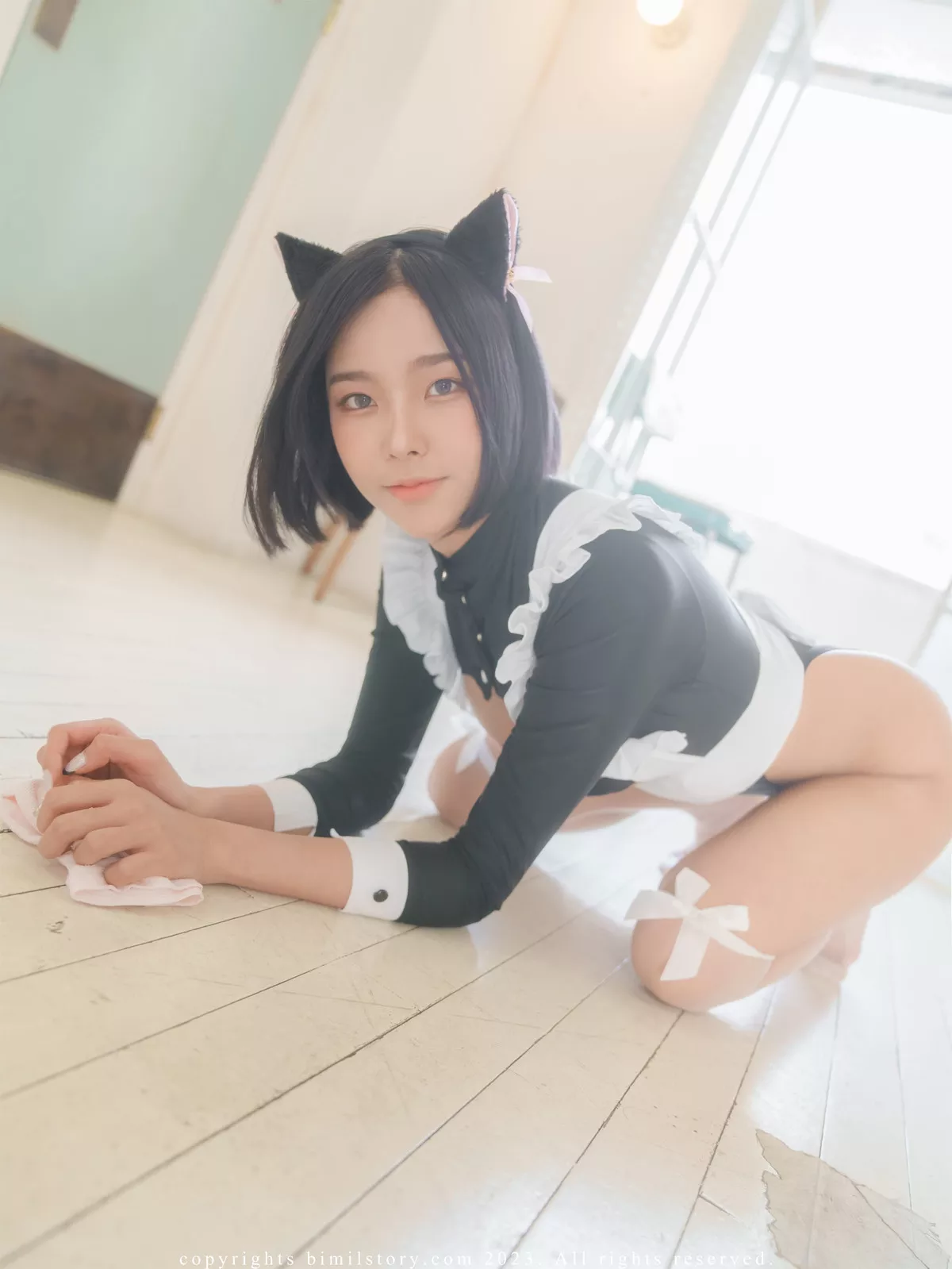 Black 全集修正  Cat 高丽美人摄影 波咪剧情】 Mina Mina【Bimilstory