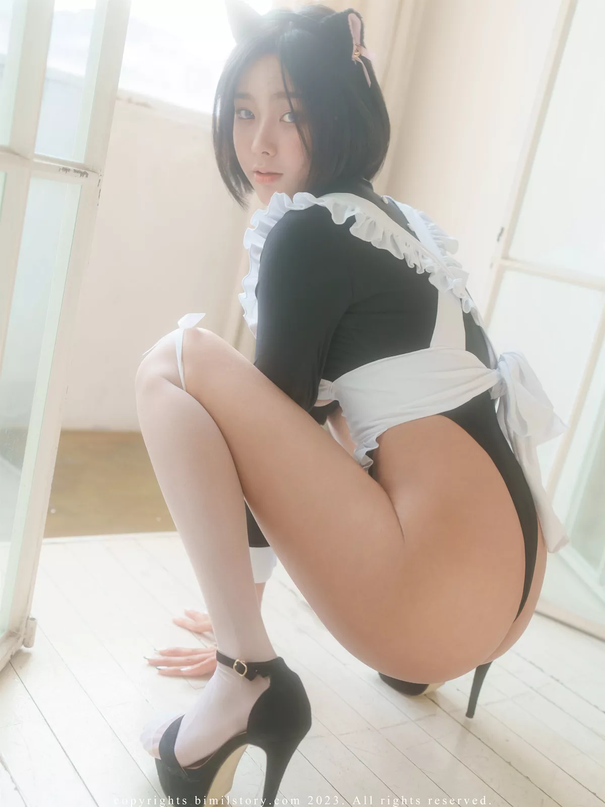 Black 全集修正  Cat 高丽美人摄影 波咪剧情】 Mina Mina【Bimilstory