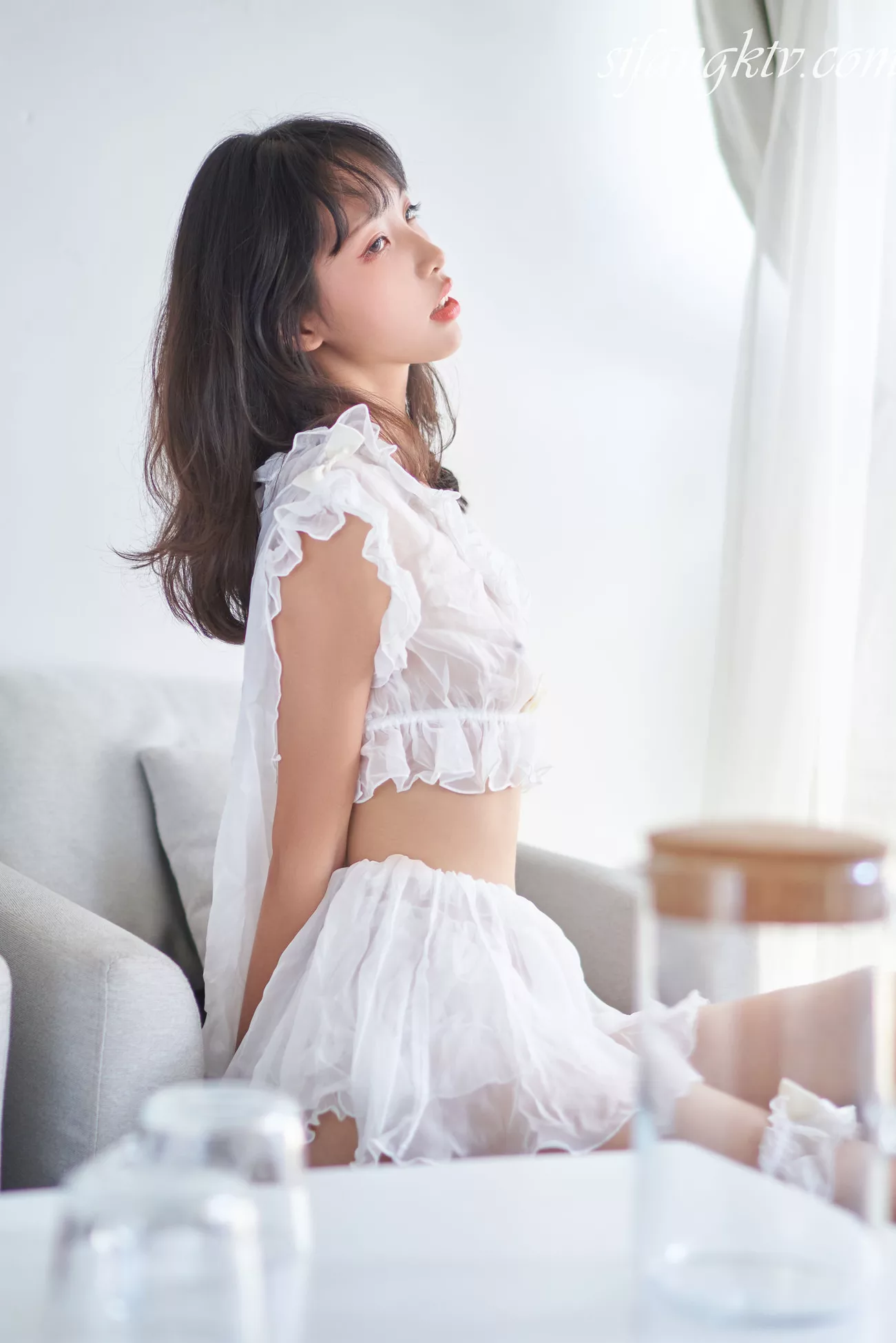 murmure酱《白色》 高品质像片套图