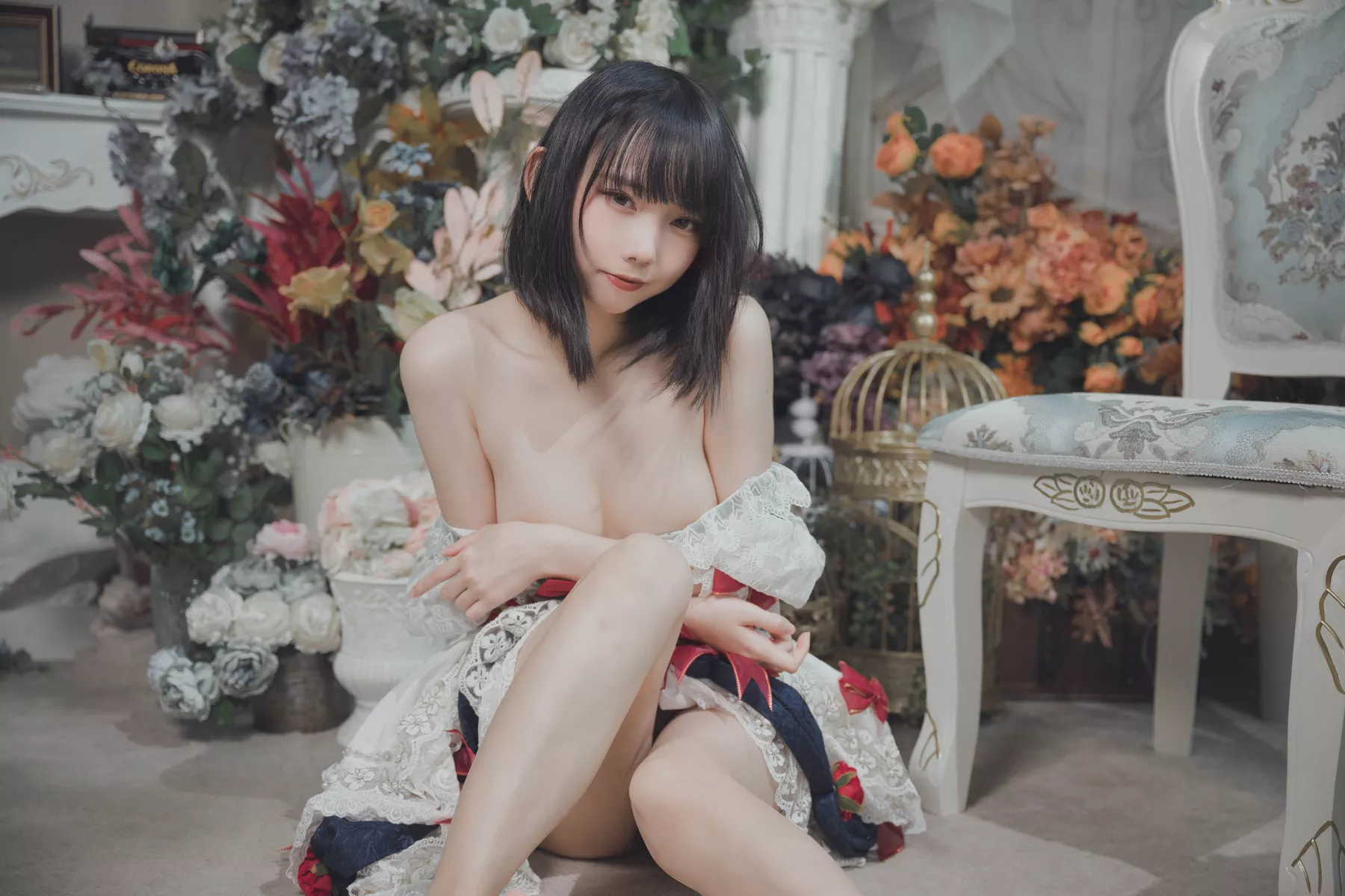 White Now 性感私摄 尤物Cosplay Azuki S