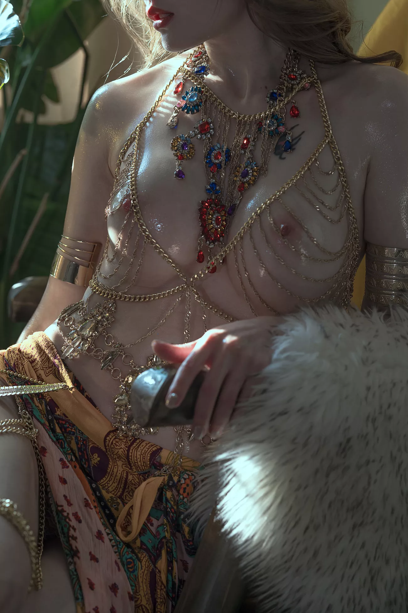 优秀写真美图 鹿八岁《神明姑娘・异域气质》