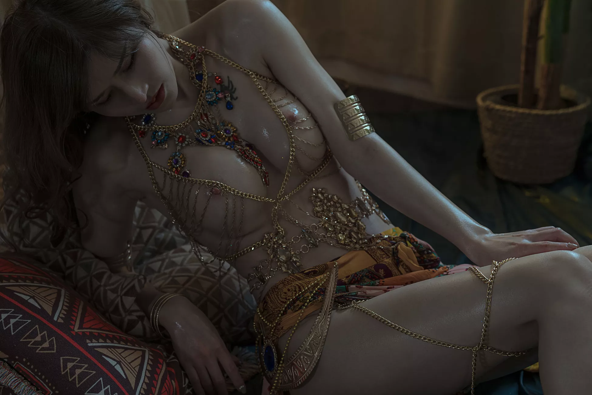 优秀写真美图 鹿八岁《神明姑娘・异域气质》