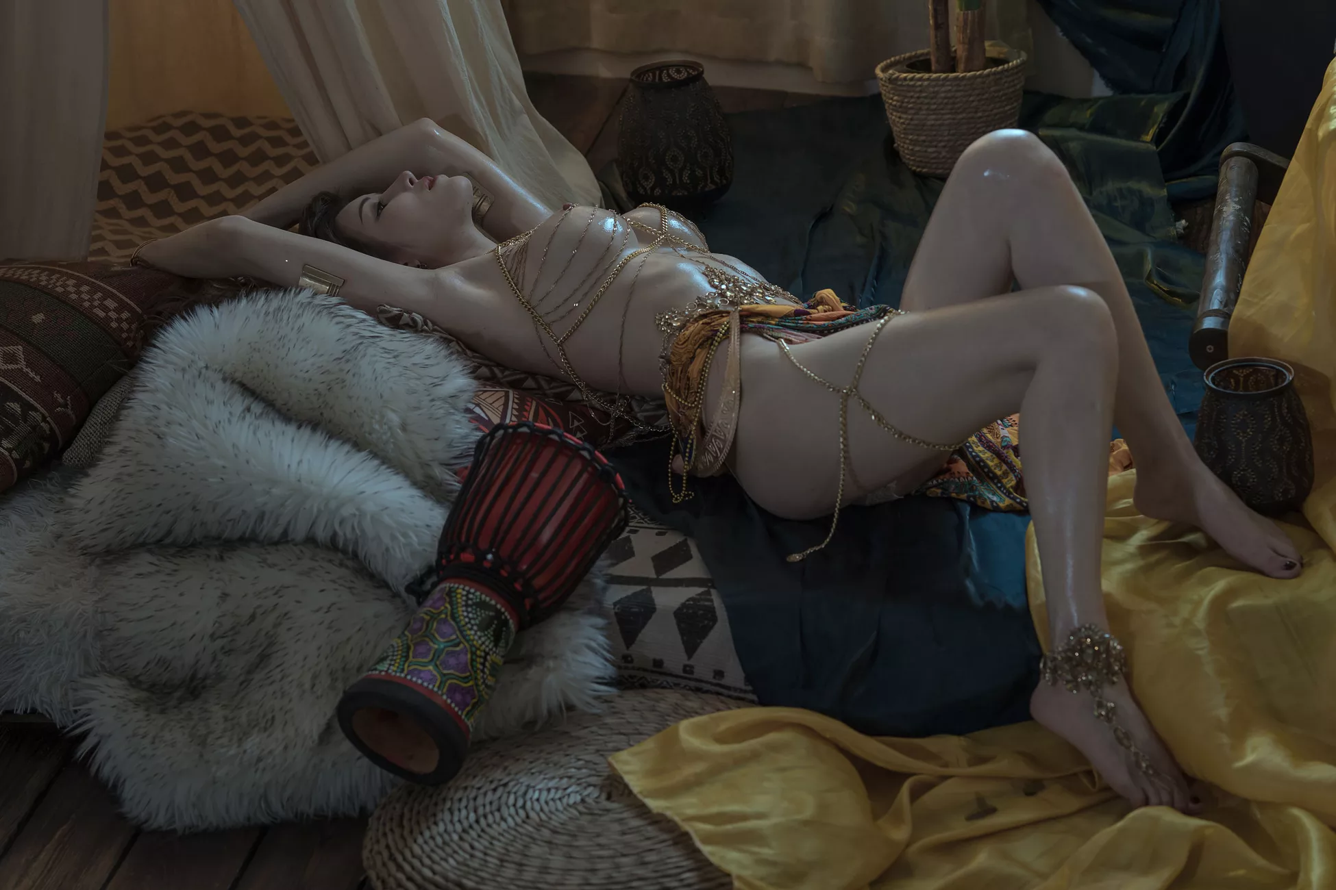 优秀写真美图 鹿八岁《神明姑娘・异域气质》