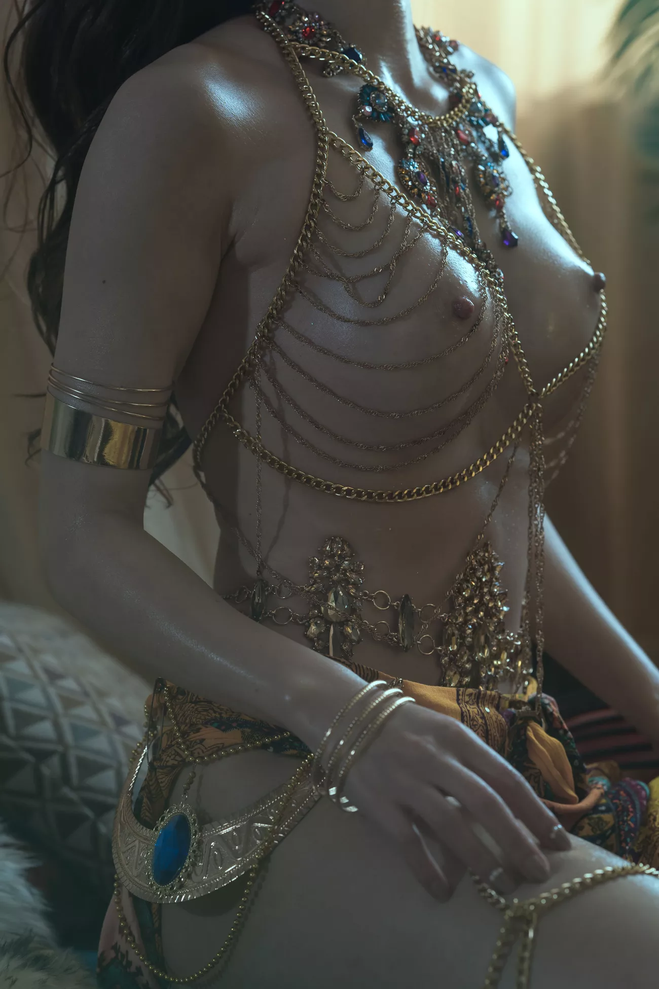 优秀写真美图 鹿八岁《神明姑娘・异域气质》