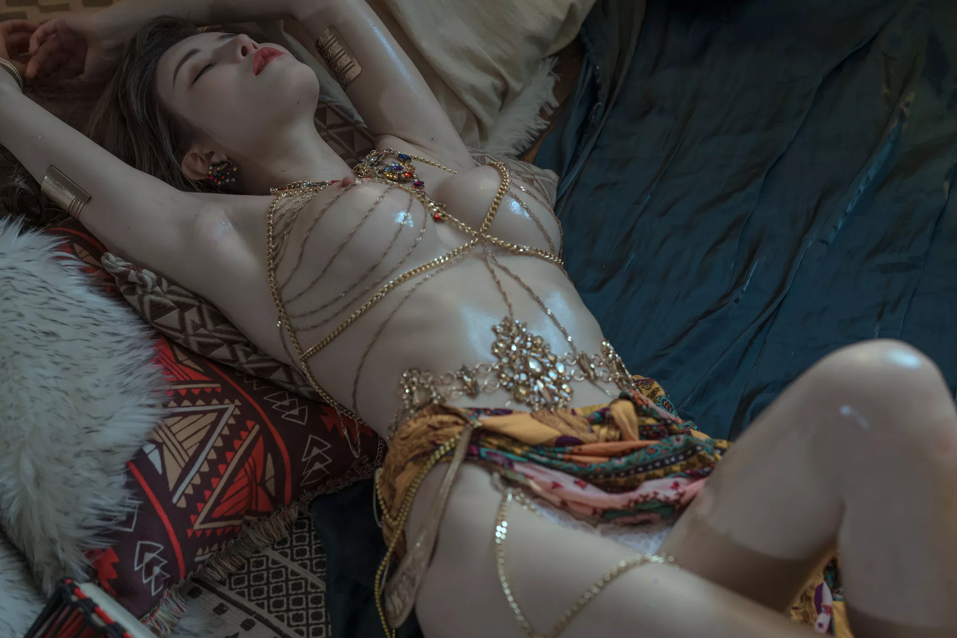 优秀写真美图 鹿八岁《神明姑娘・异域气质》