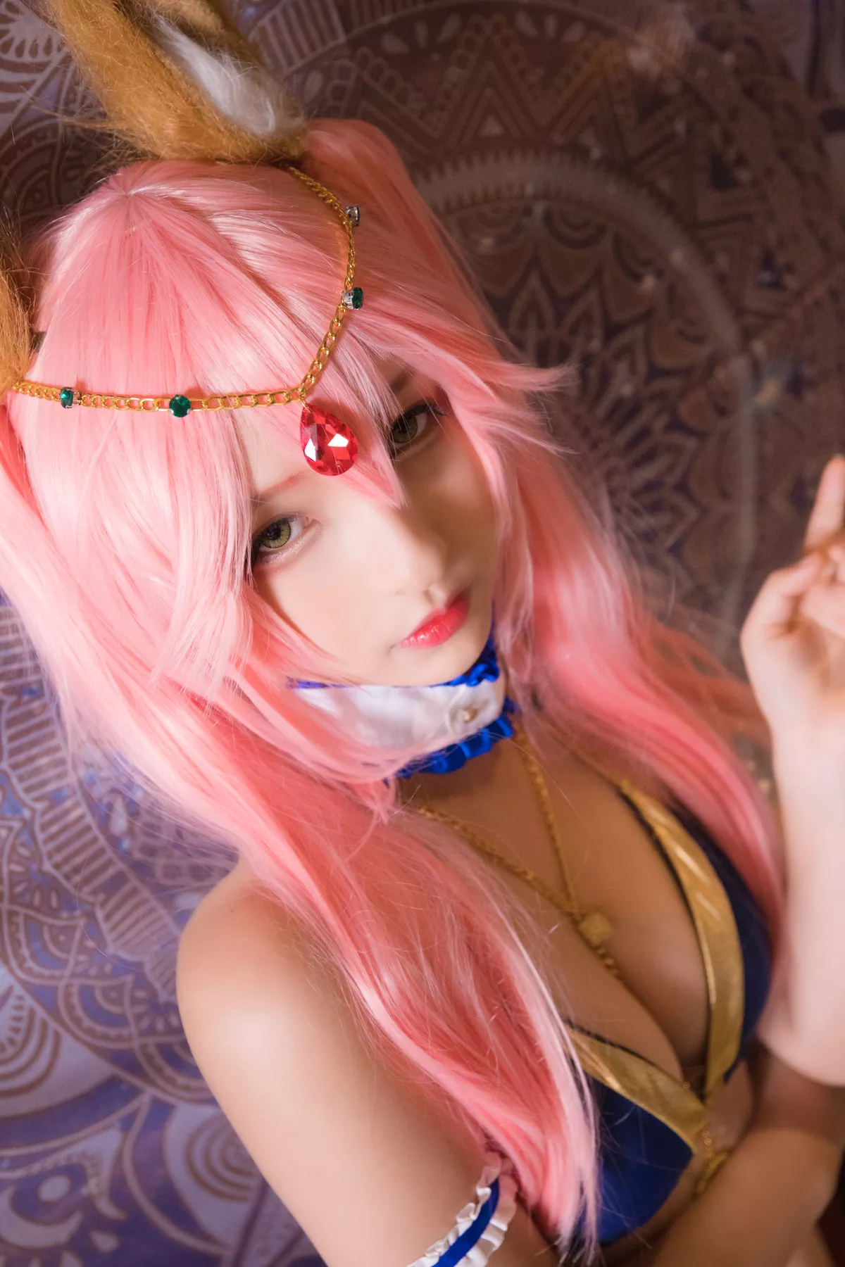 Love 舞娘 仙女Cosplay 神乐坂真冬 Mysterious 玉藻前