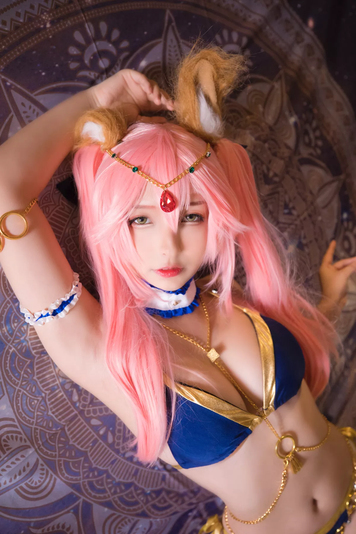 Love 舞娘 仙女Cosplay 神乐坂真冬 Mysterious 玉藻前