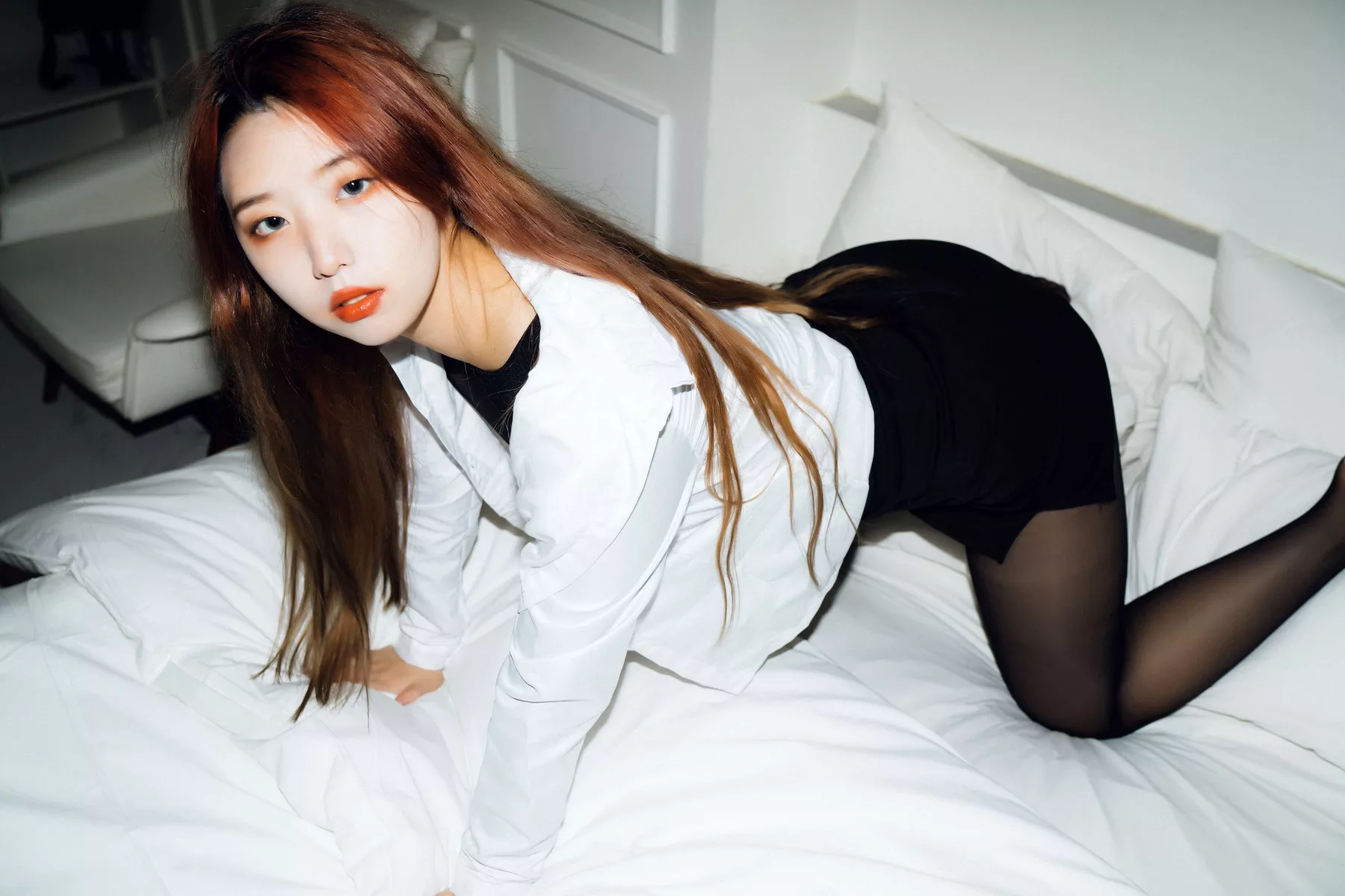 No.2 Dame【Moon 全集修正 高丽辣模摄影 Night Snap 月夜快照】  Mature