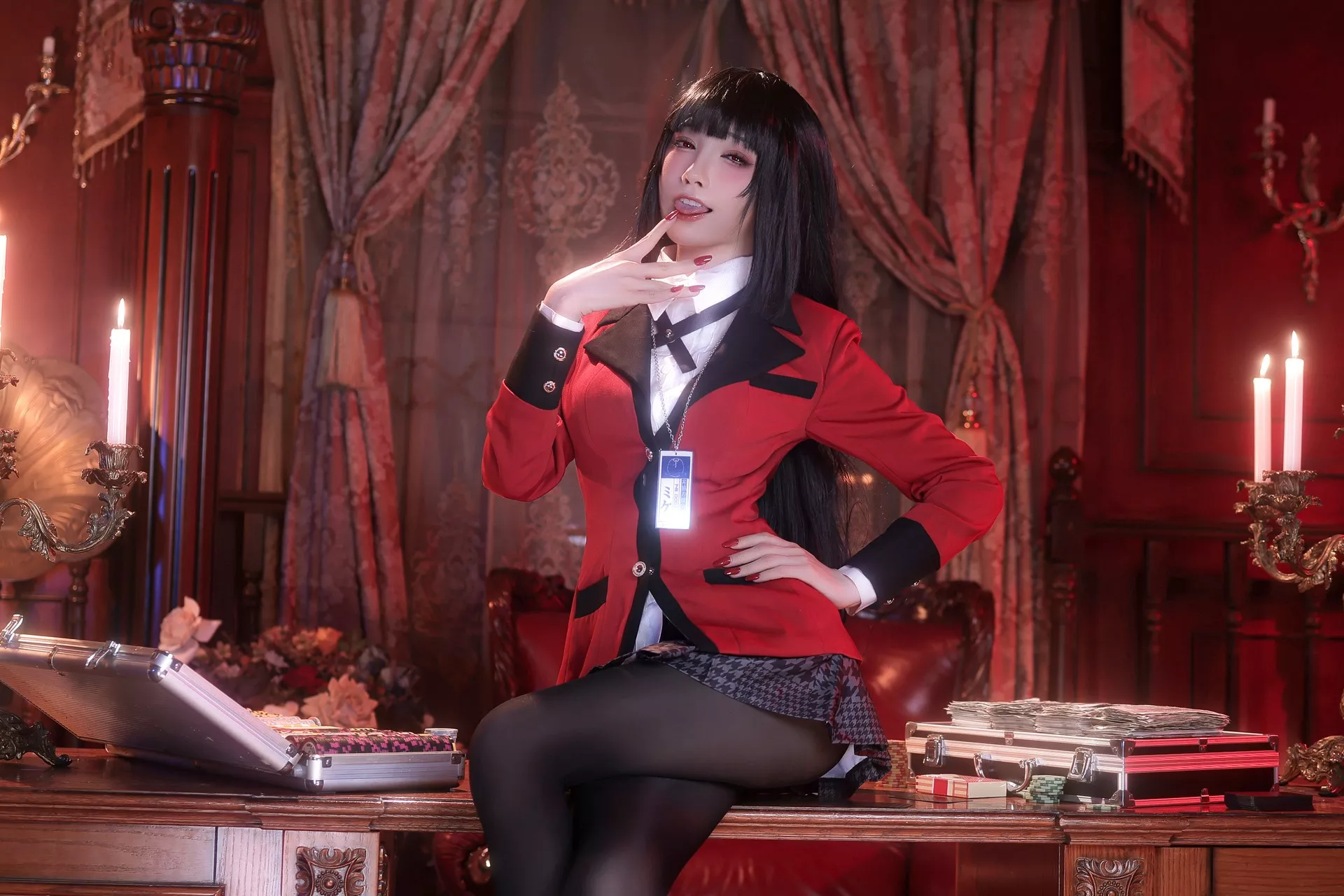 水淼 蛇�忻巫� 风骚私摄 aqua 丽人Cosplay