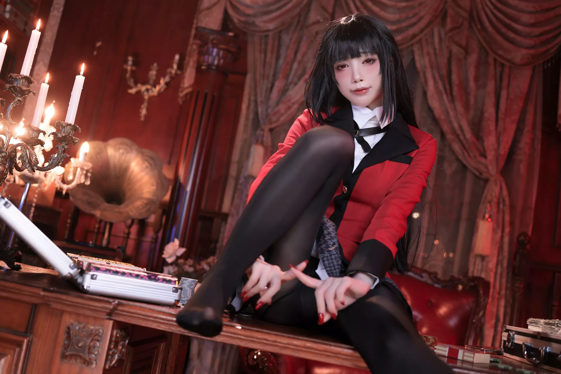 水淼 蛇�忻巫� 风骚私摄 aqua 丽人Cosplay