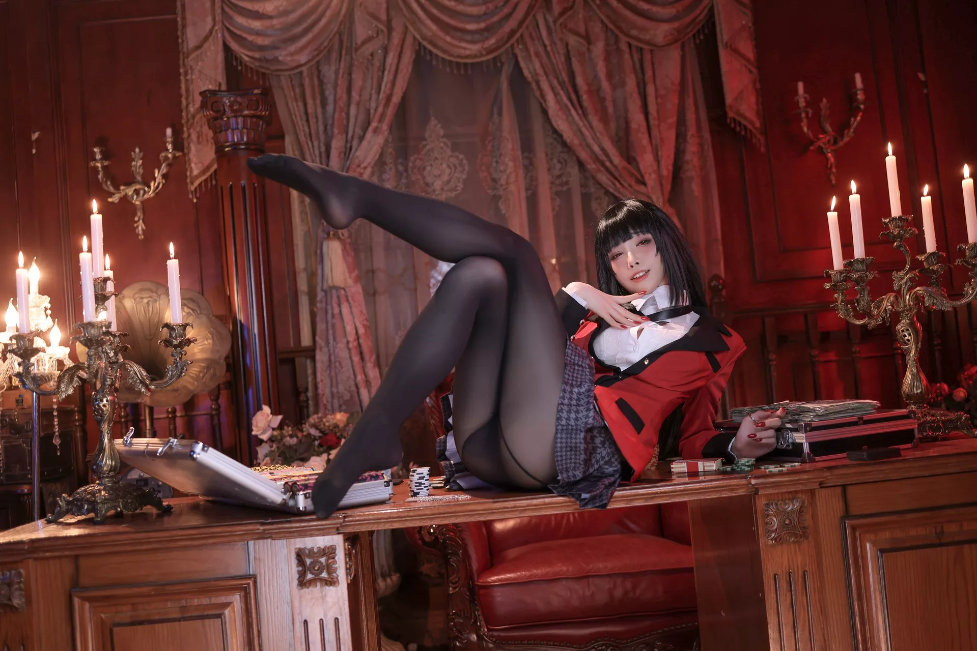 水淼 蛇�忻巫� 风骚私摄 aqua 丽人Cosplay